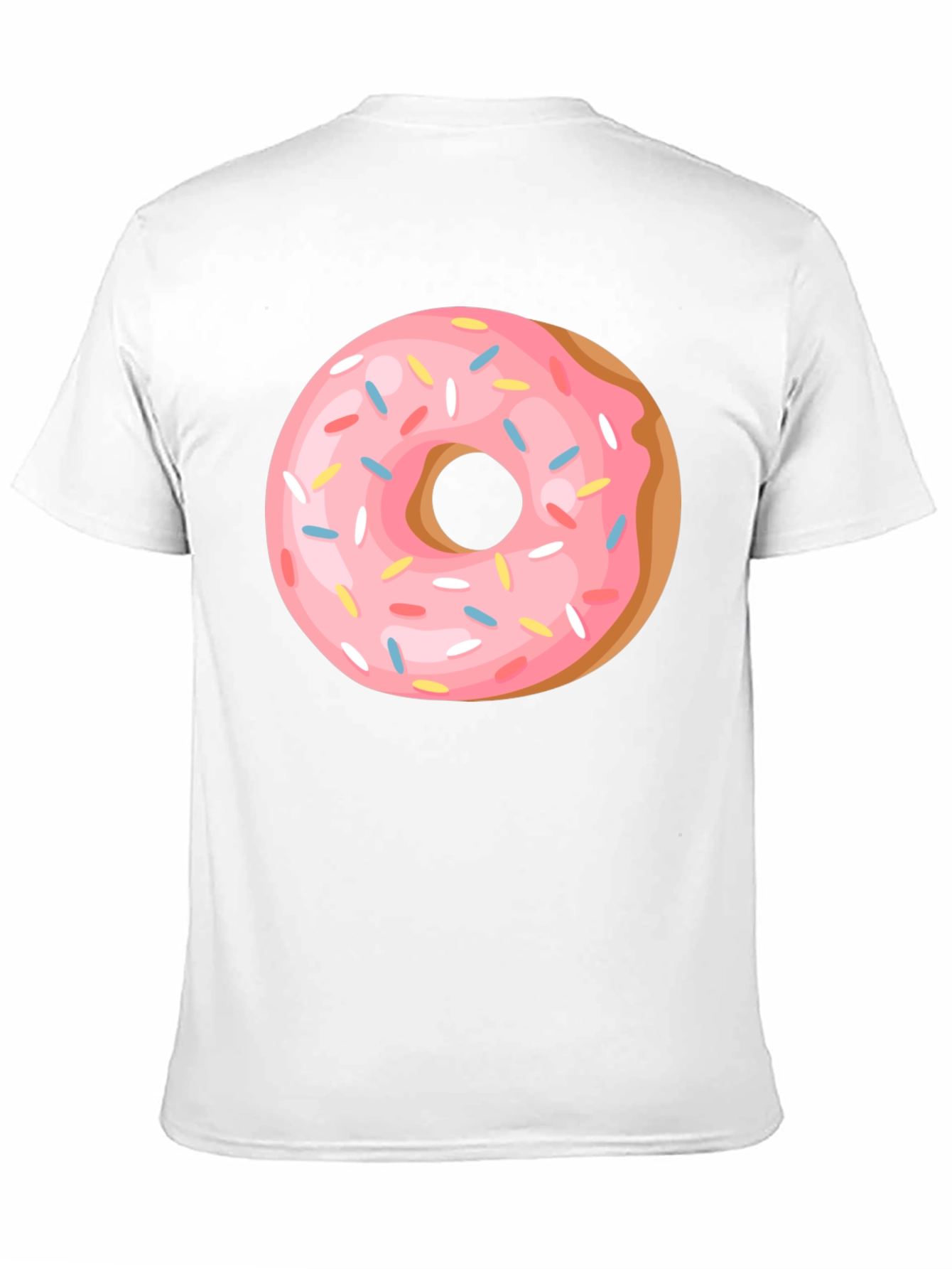 Black Donut Graphic Tee - Casual Black T-Shirt view 11