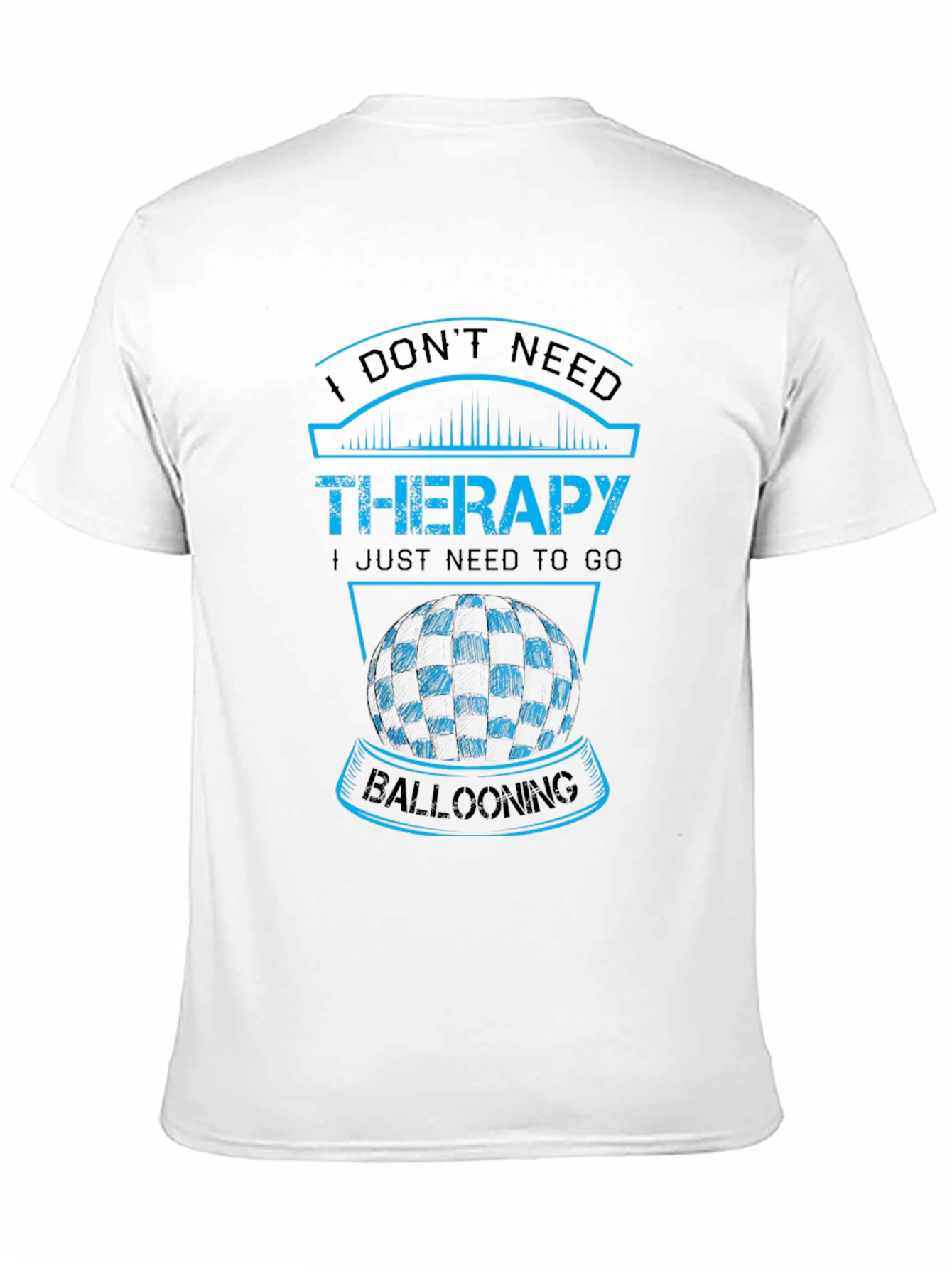 Black Ballooning Therapy Graphic Tee - Comfort Fit view 11
