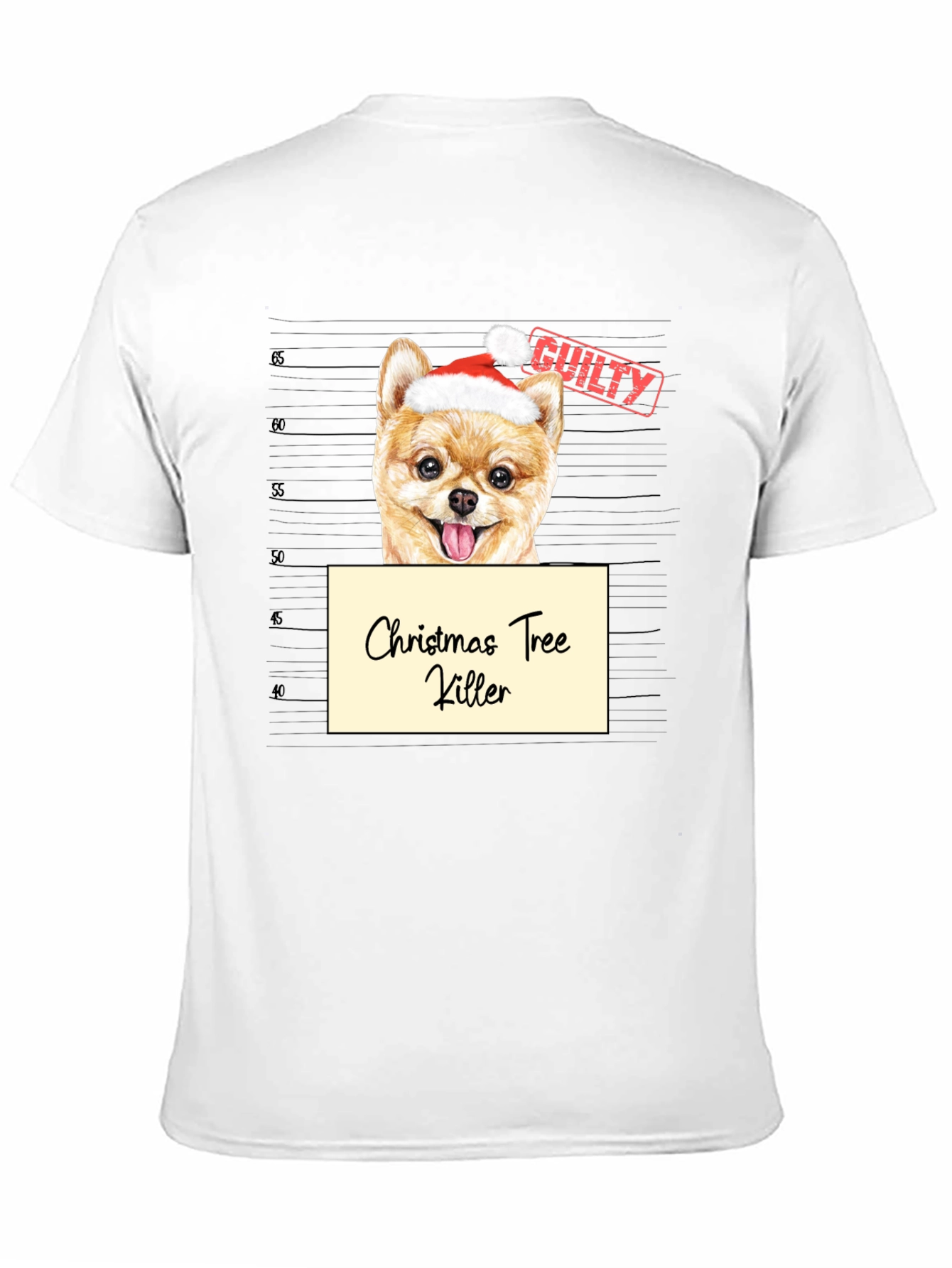 Christmas Tree Killer Dog T-Shirt - 11