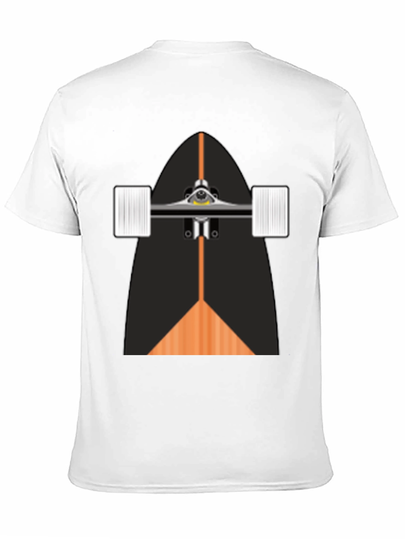 Black Skateboard Graphic T-Shirt - Cool Style view 11