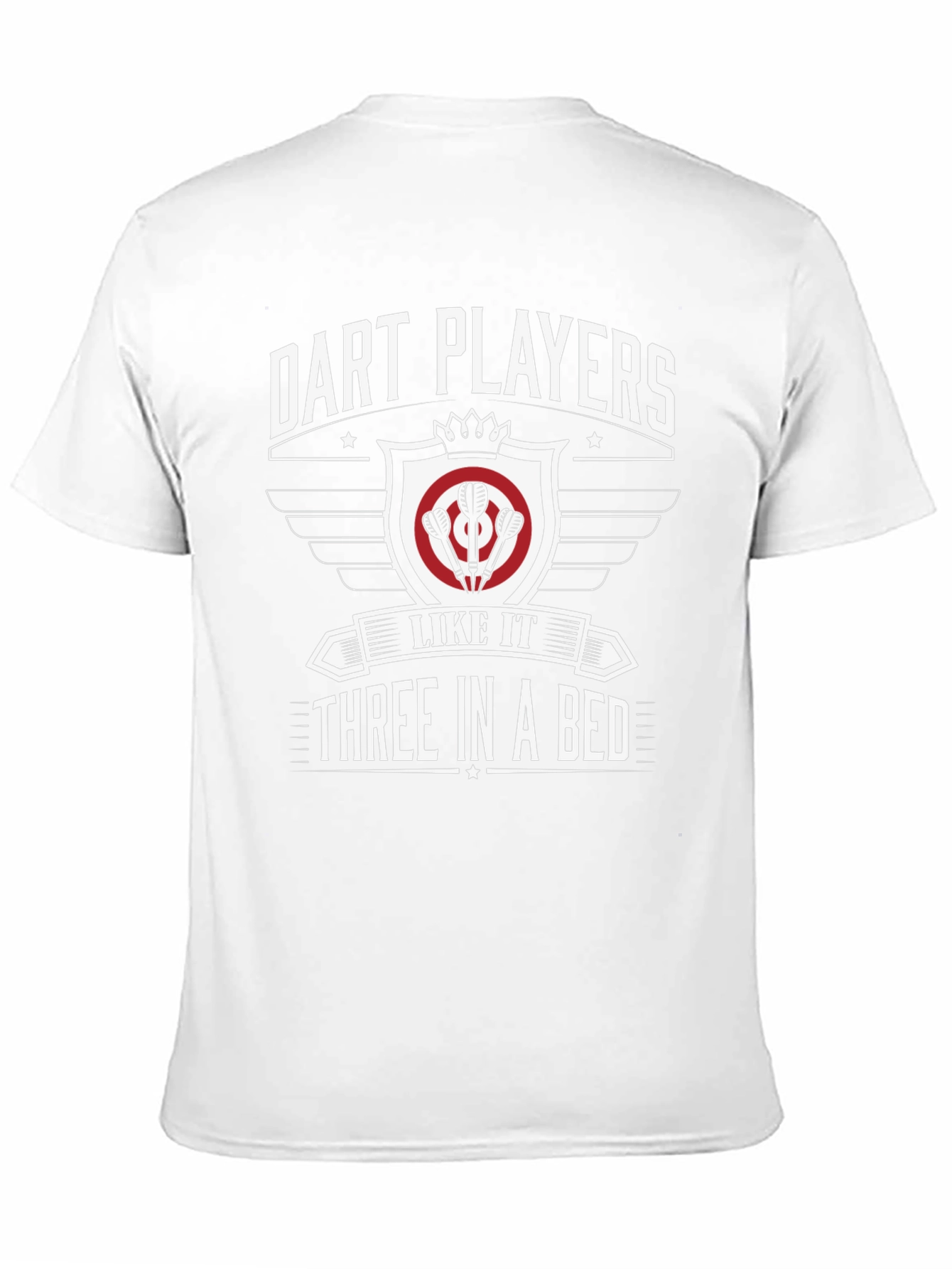 Black Dart Players Three in a Bed Graphic Tee view 11