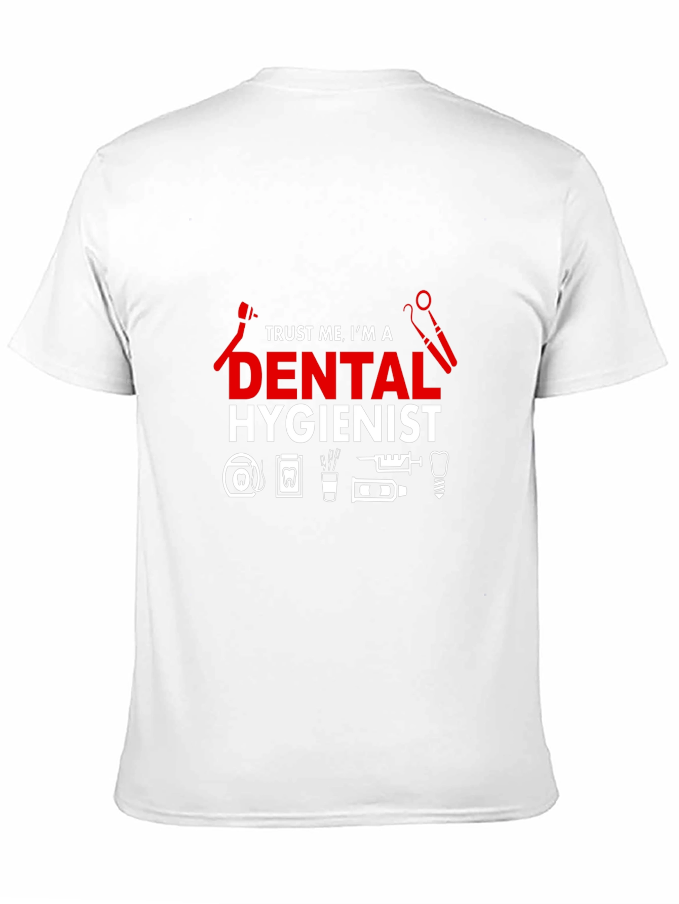 Black Dental Hygienist T-Shirt view 11
