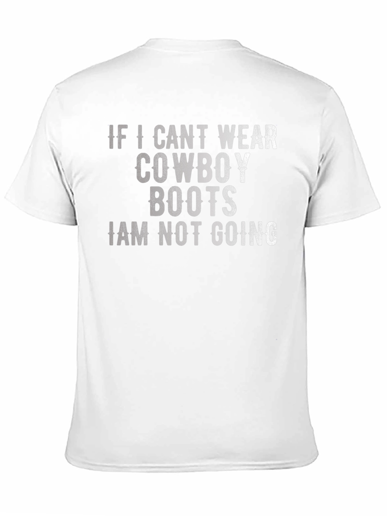 Black Cowboy Boots Graphic Tee - Western Style view 11