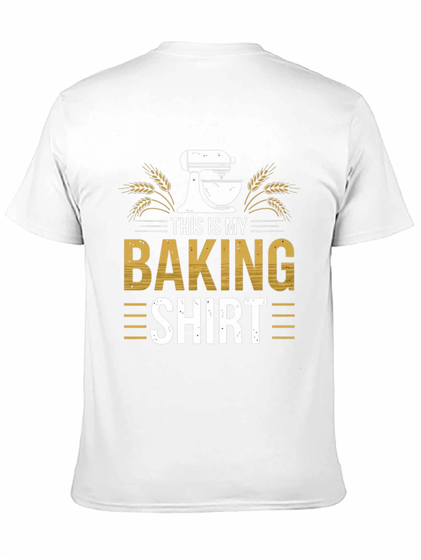 Black This Is My Baking Shirt - Funny Baker T-Shirt view 11