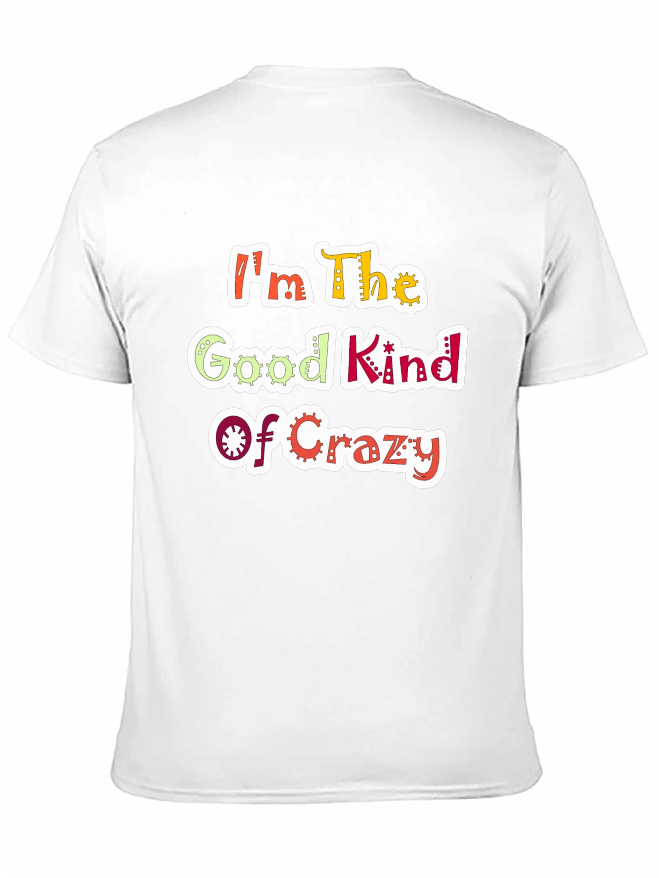 Black I'm The Good Kind Of Crazy Graphic Tee view 11