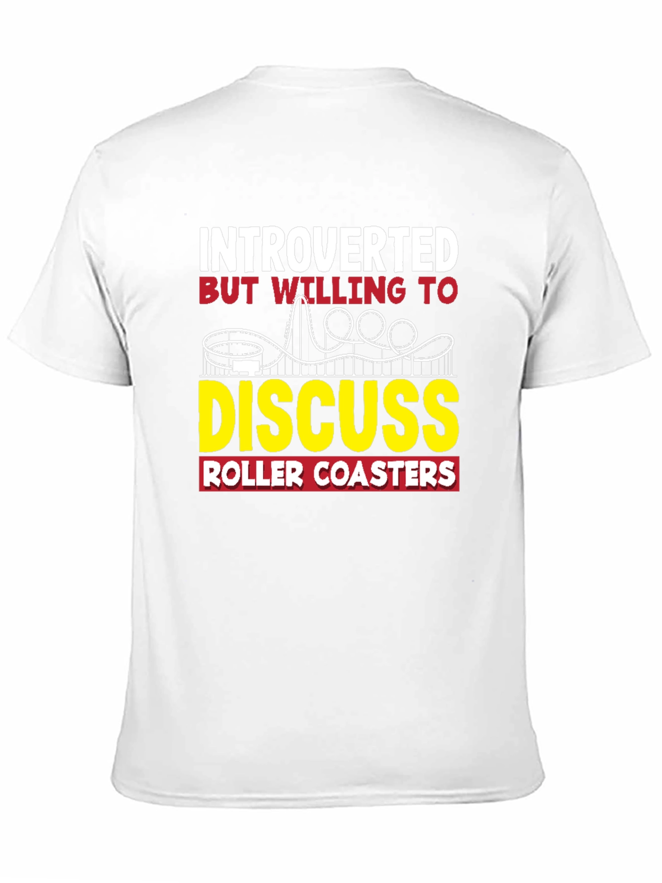 Introverted Roller Coaster Lover T-Shirt - 11