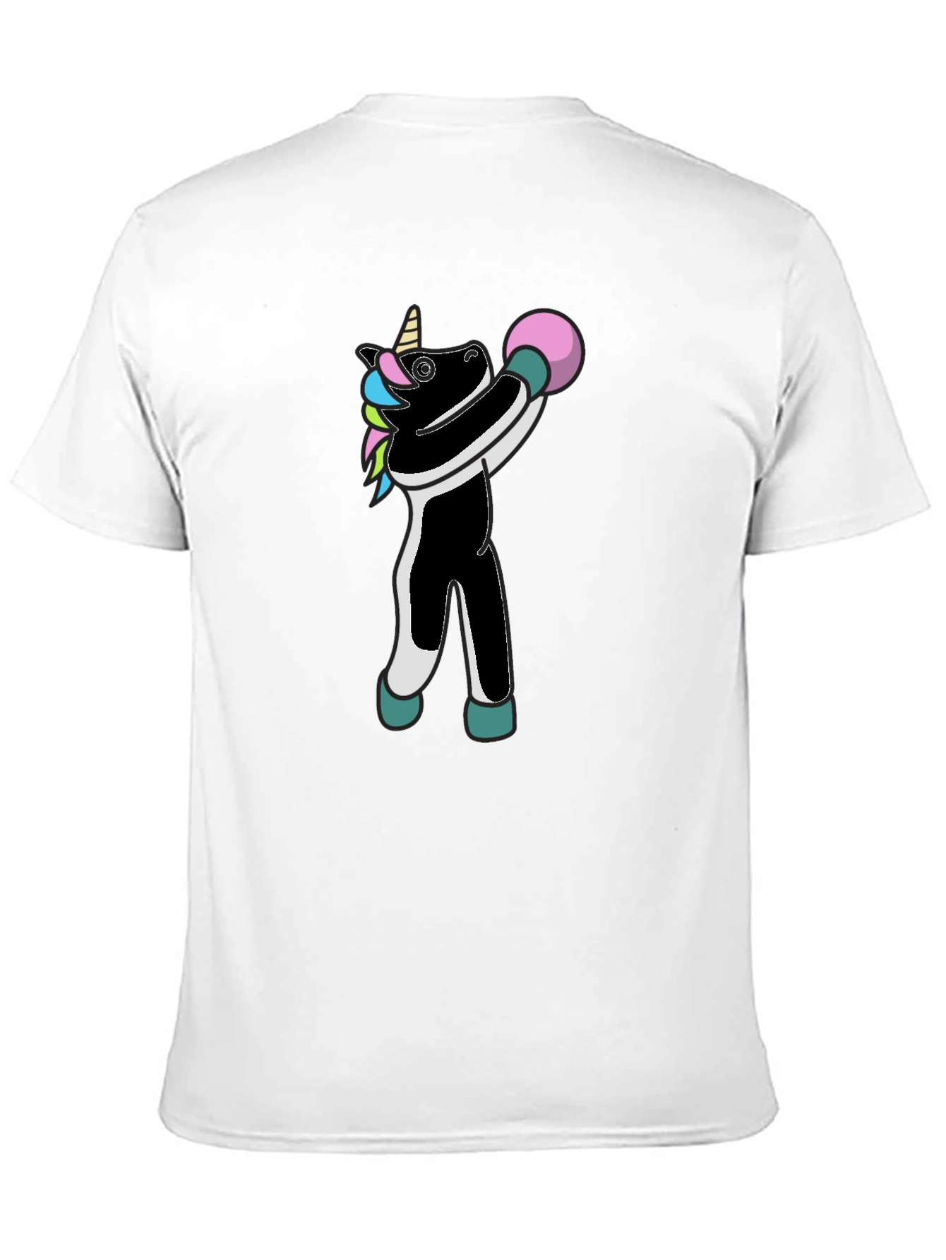 Black Unicorn Bowling T-Shirt - Strike a Pose! view 11