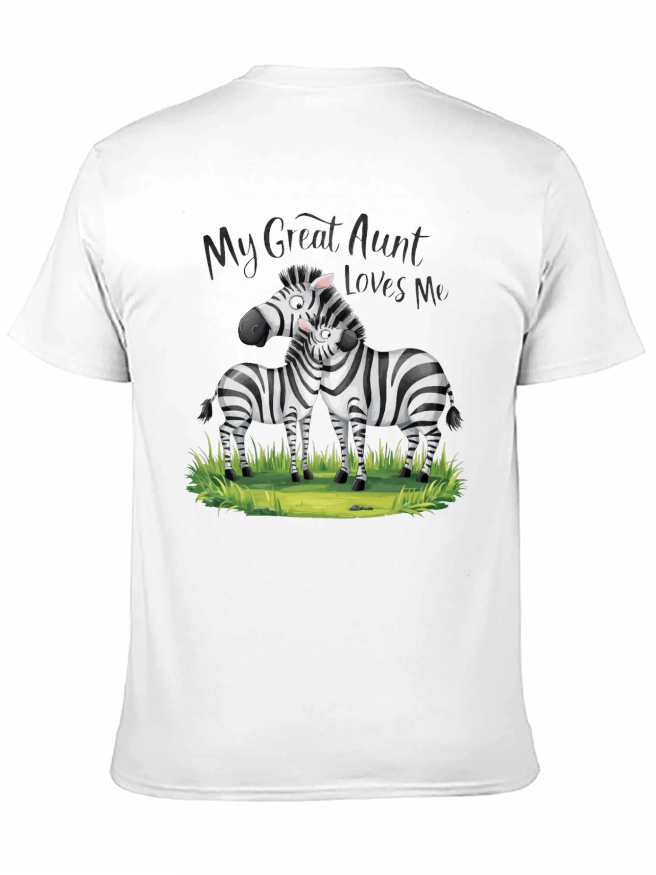Black Zebra 'My Great Aunt Loves Me' Graphic Tee view 11