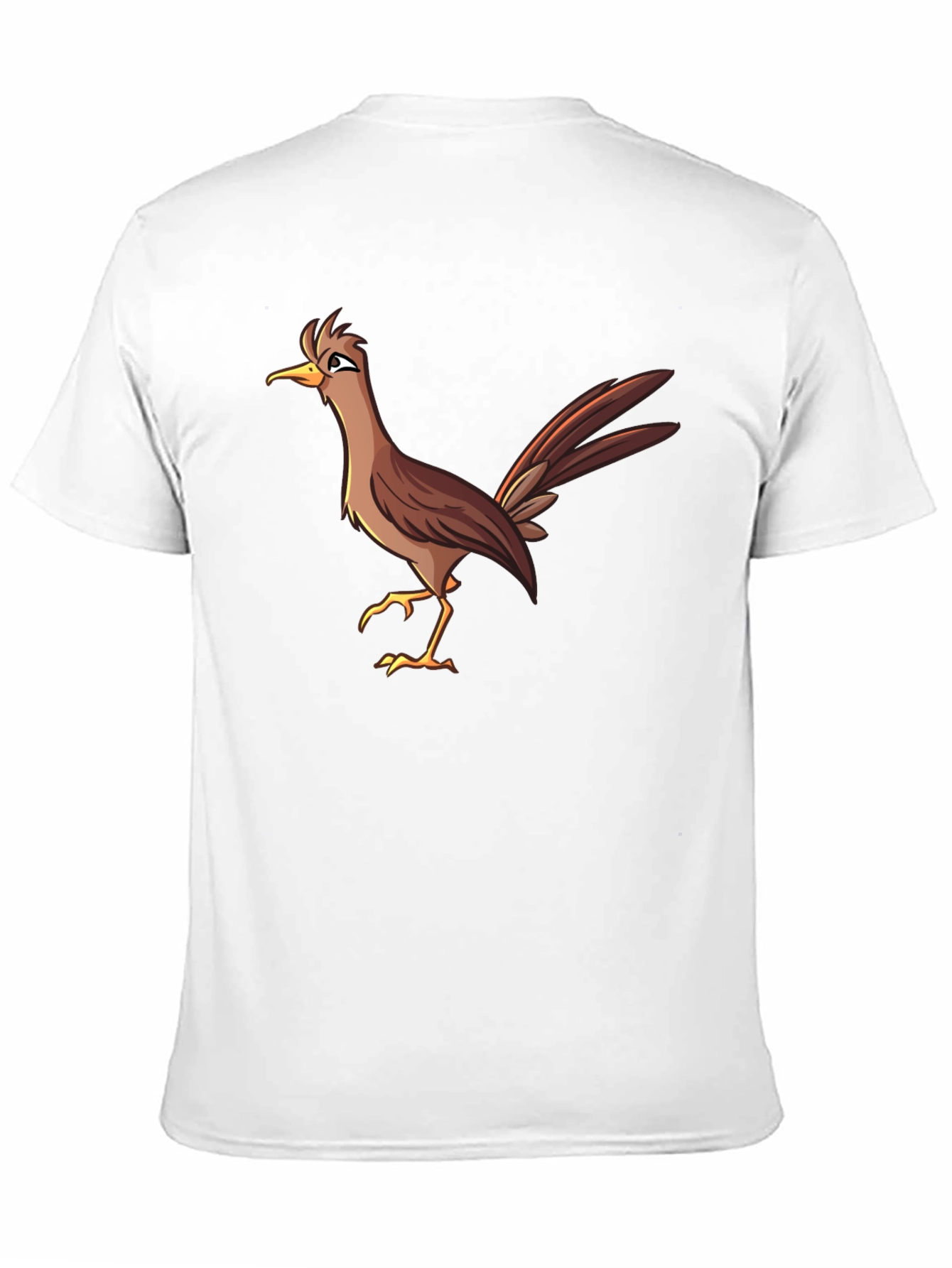 Black Roadrunner Cartoon Graphic T-Shirt view 11