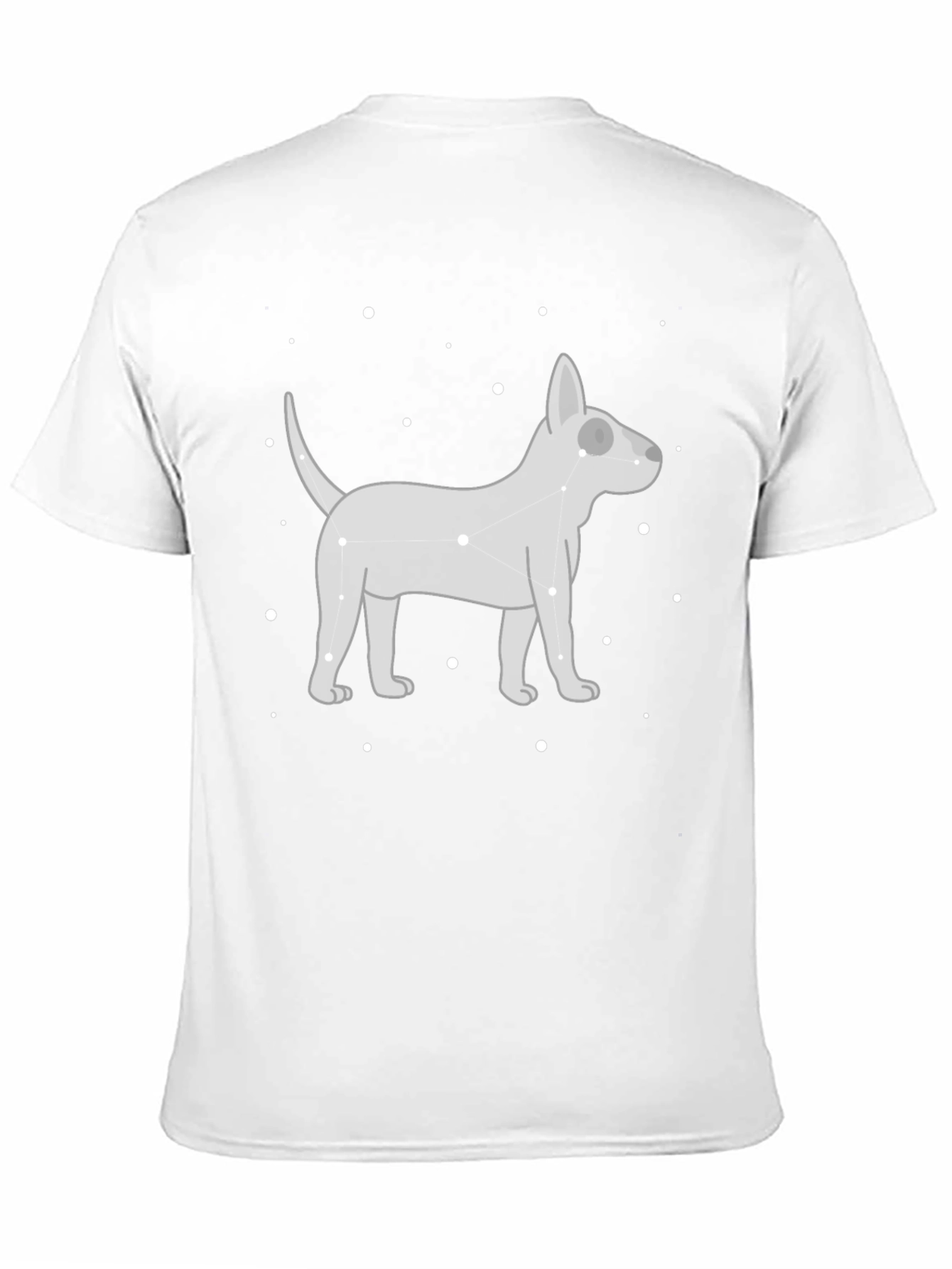 Black Dog Constellation Graphic T-Shirt view 11