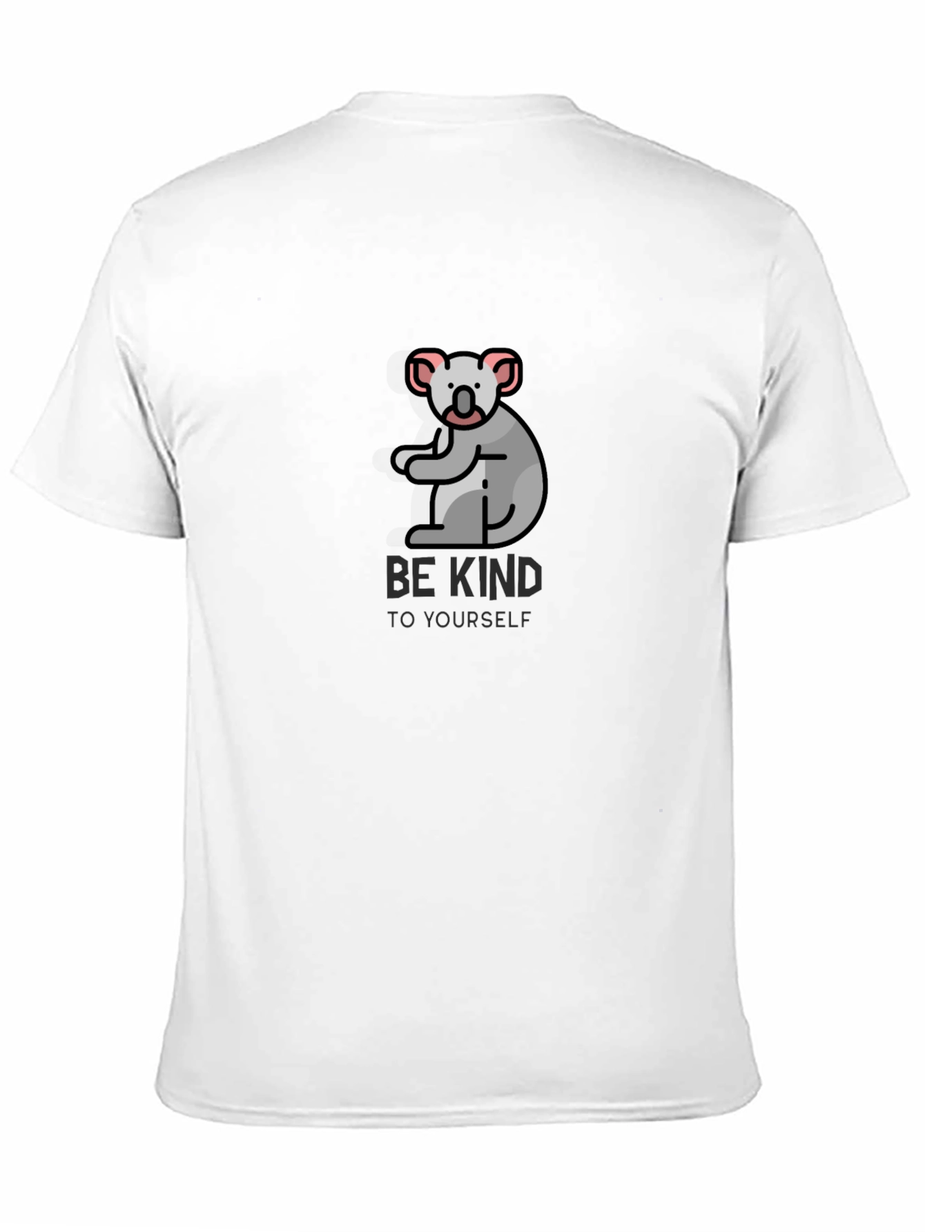 Black Be Kind Koala Black T-Shirt view 11