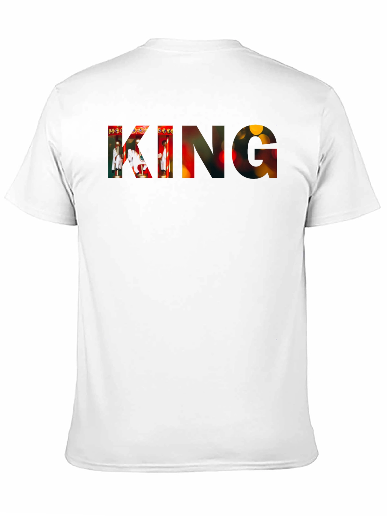 Black King Graphic Print Black T-Shirt view 11