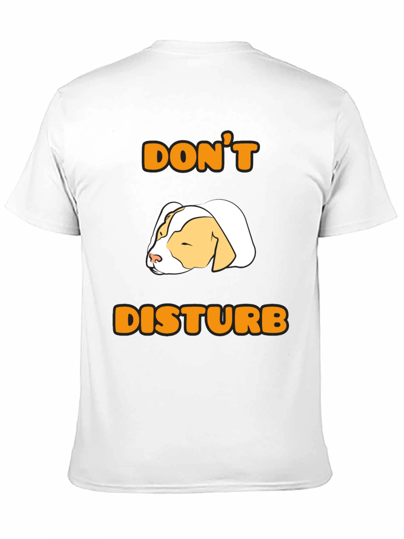 Black Don't Disturb Sleeping Dog T-Shirt - Funny Pet Lover Tee view 11