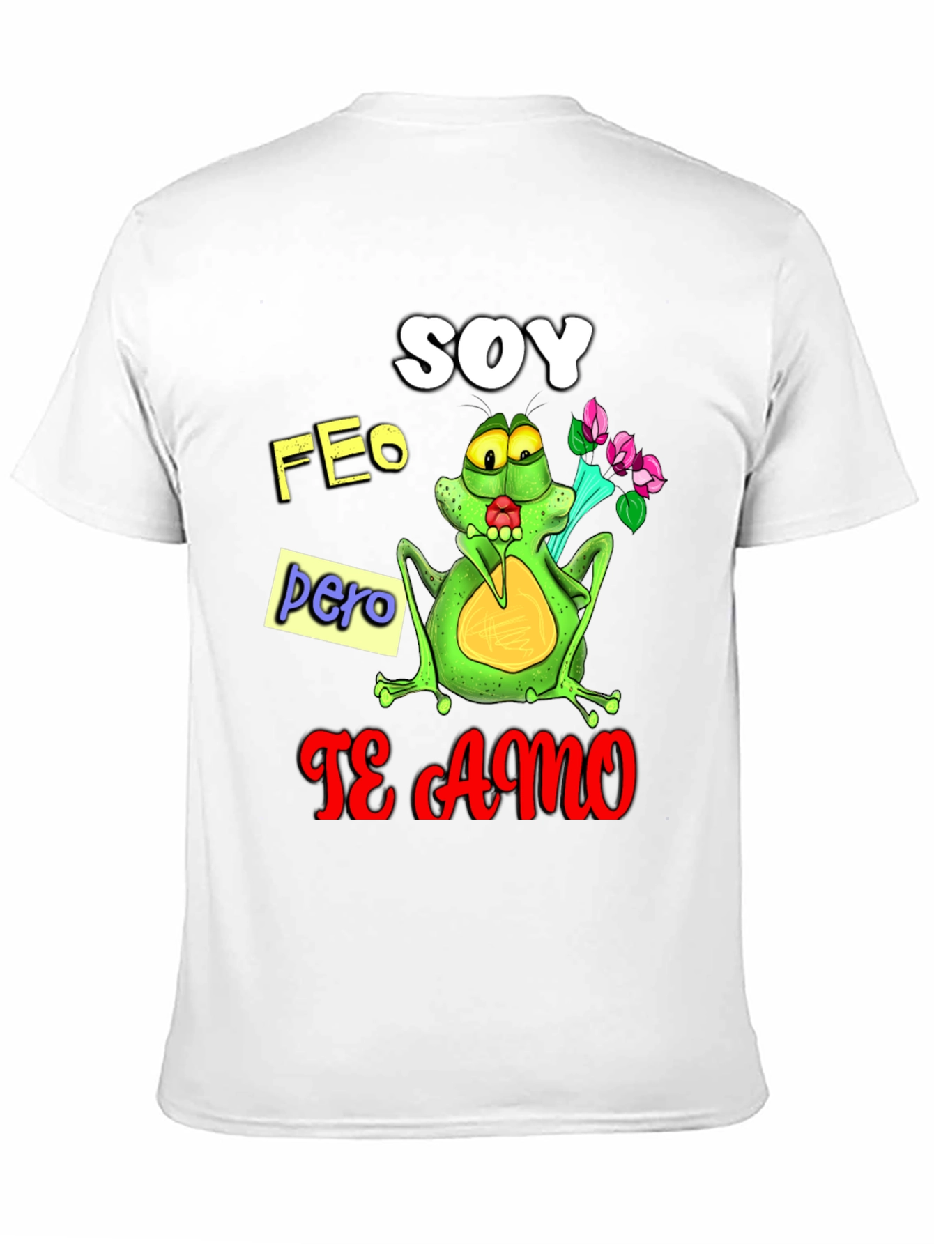Black Soy Feo Pero Te Amo Frog Graphic Tee view 11