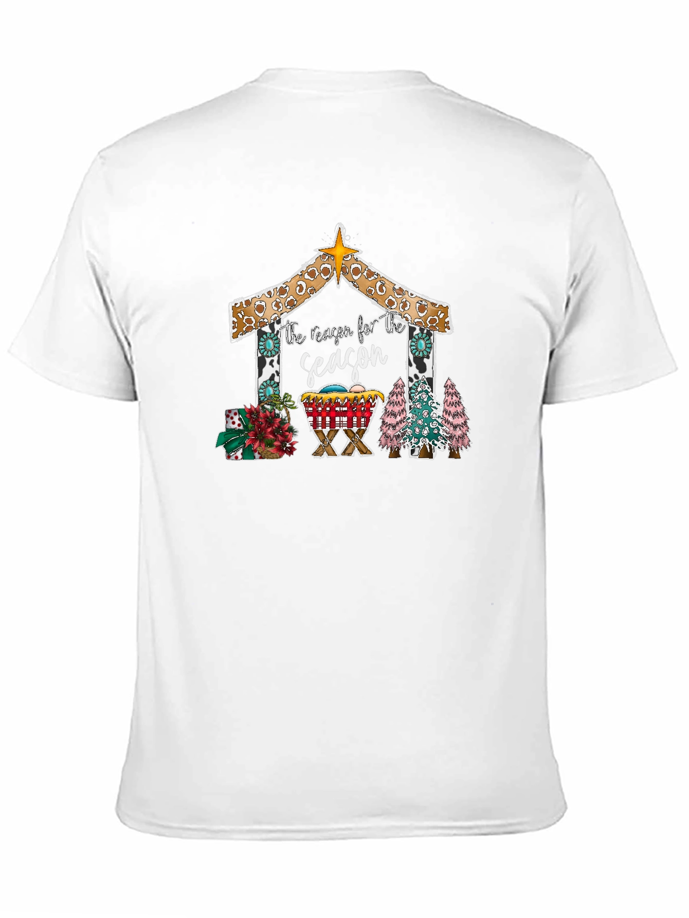 Black Reason for the Season Black Graphic Tee view 11