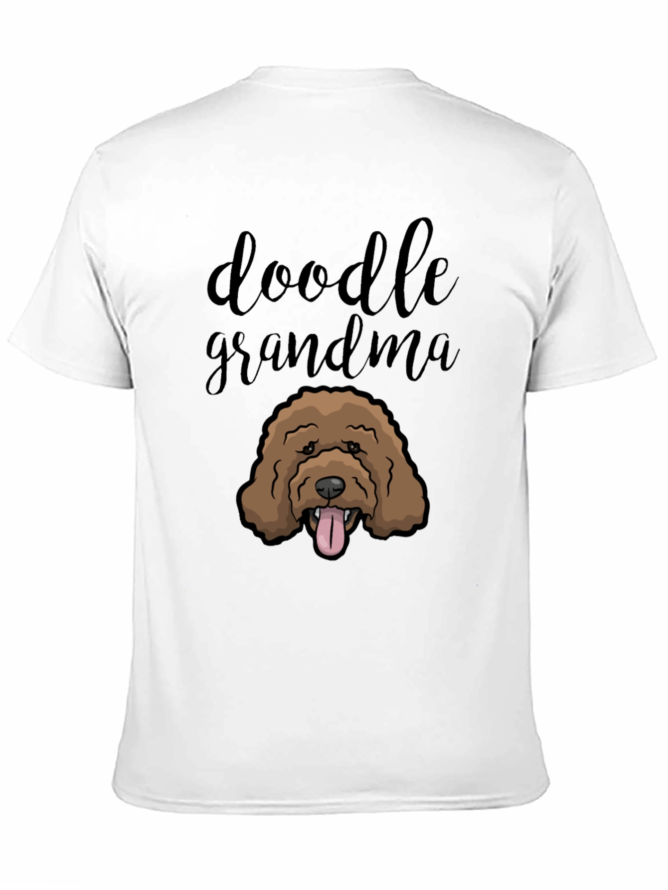Black Doodle Grandma T-Shirt - Dog Lover Tee view 11