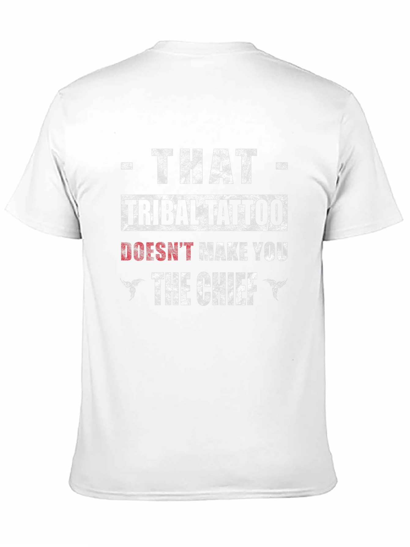 Black Tribal Tattoo Funny Graphic T-Shirt view 11