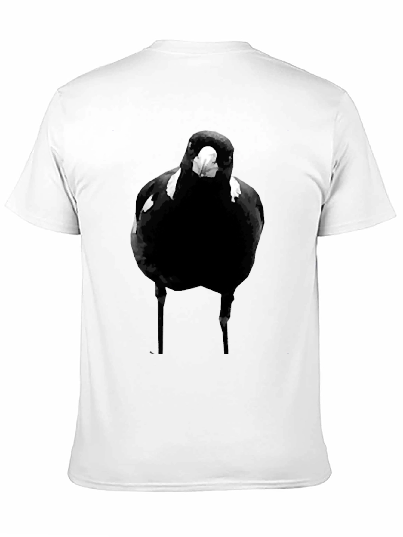Black Black Bird Graphic Tee - Men's Casual T-Shirt view 11