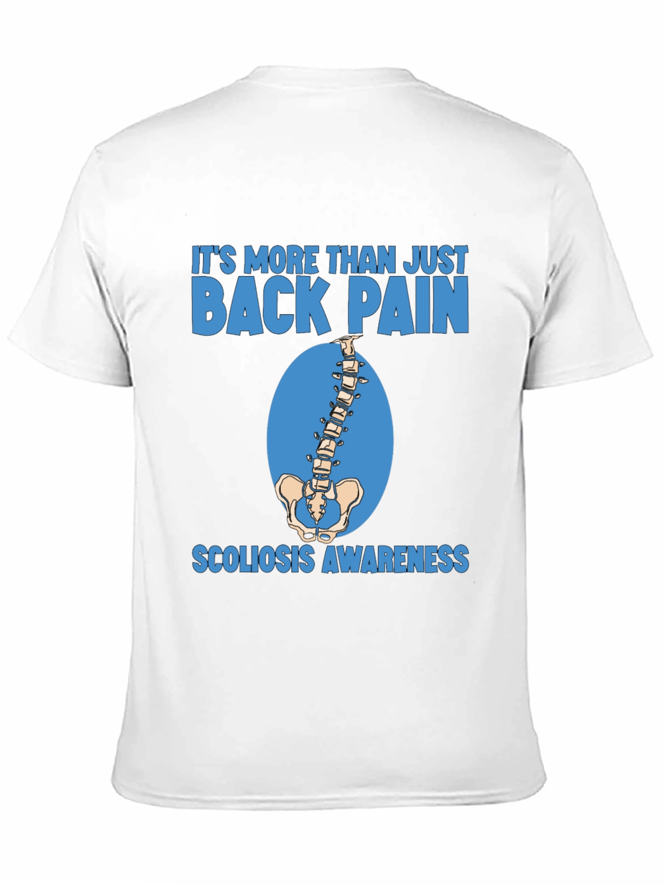 Scoliosis Awareness T-Shirt - More Than Back Pain - 11