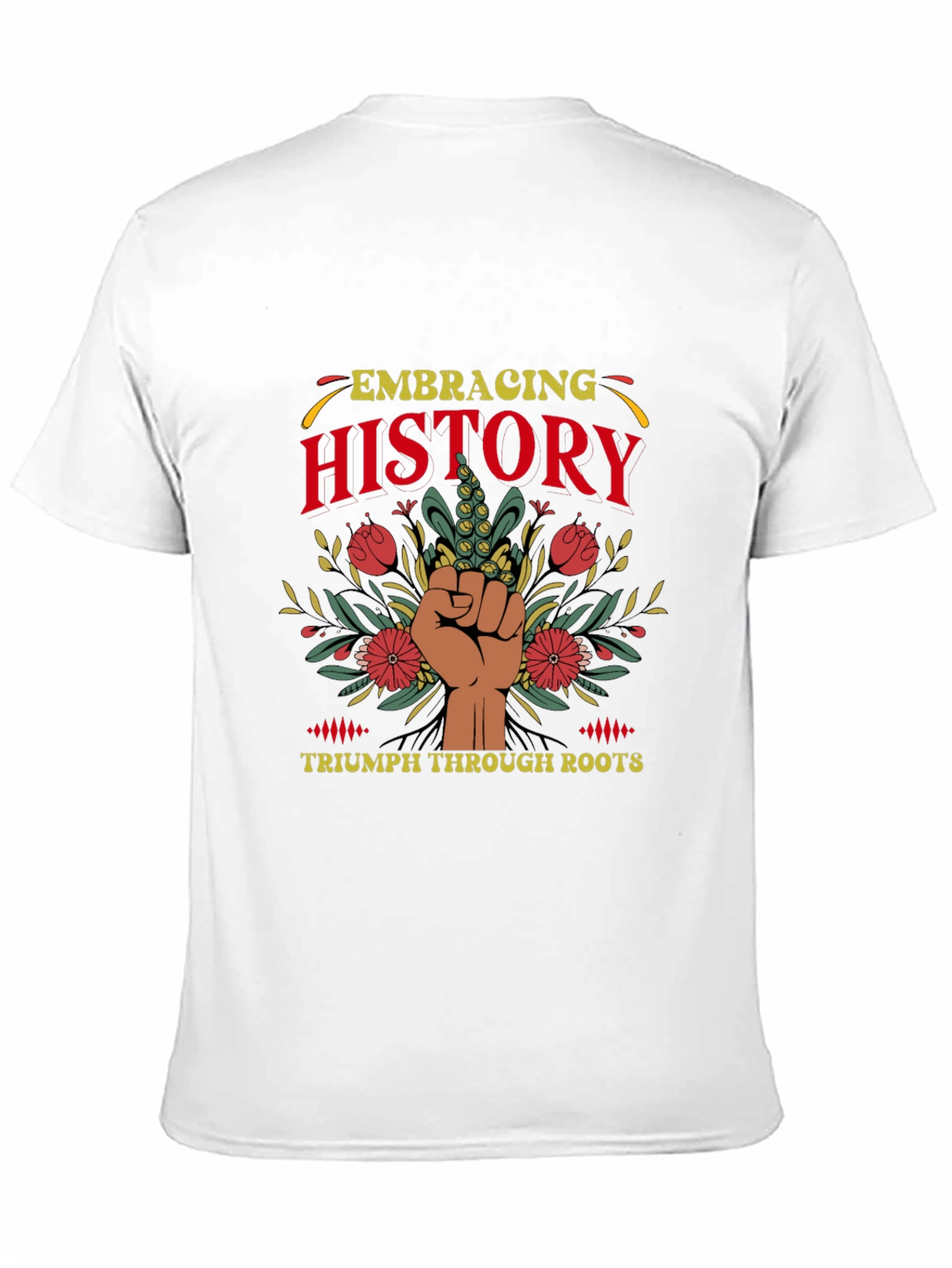 Black Embracing History Graphic Tee view 11