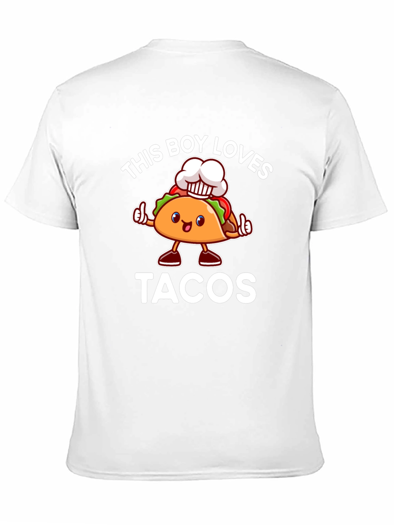 Black Funny Taco Lover T-Shirt - This Boy Loves Tacos view 11