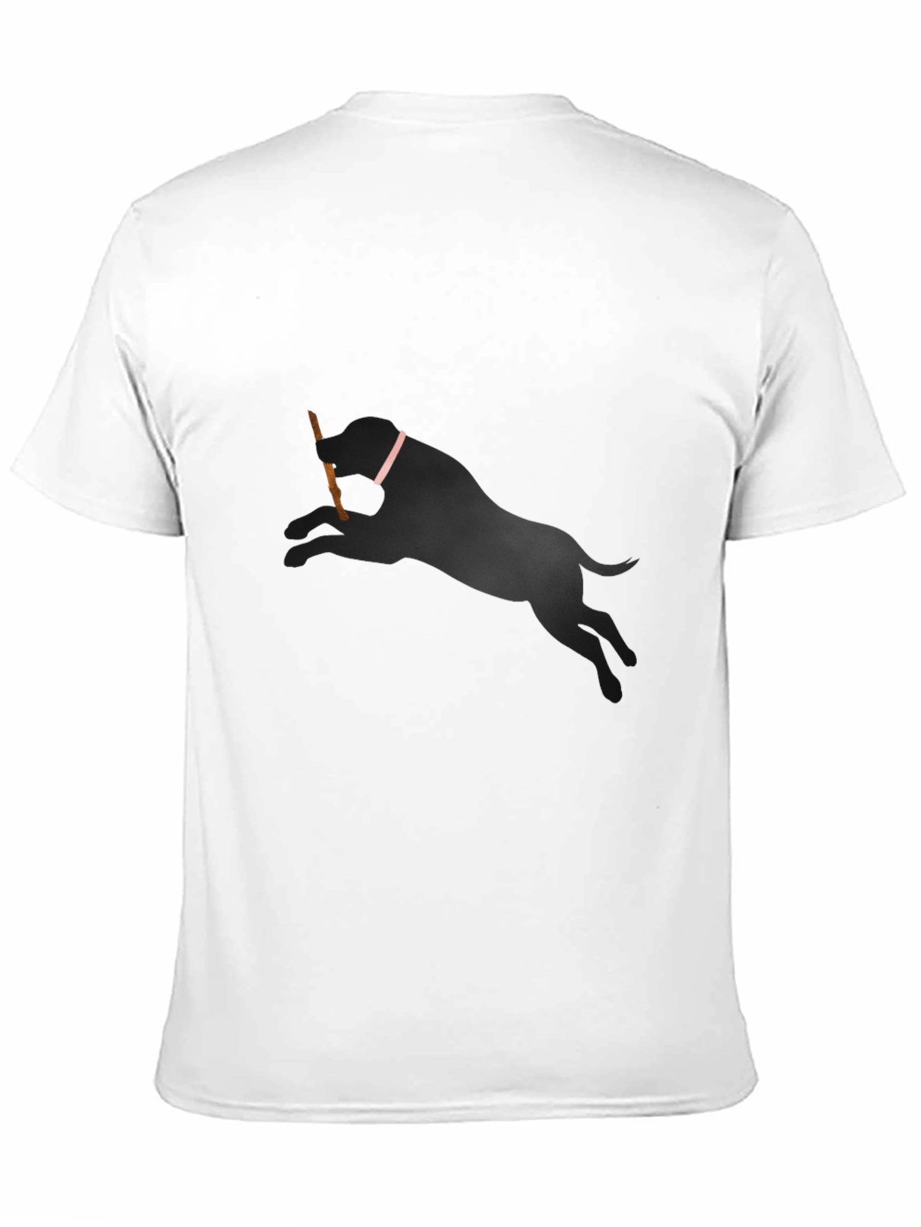 Black Dog Lover T-Shirt - Black Cotton Blend view 11