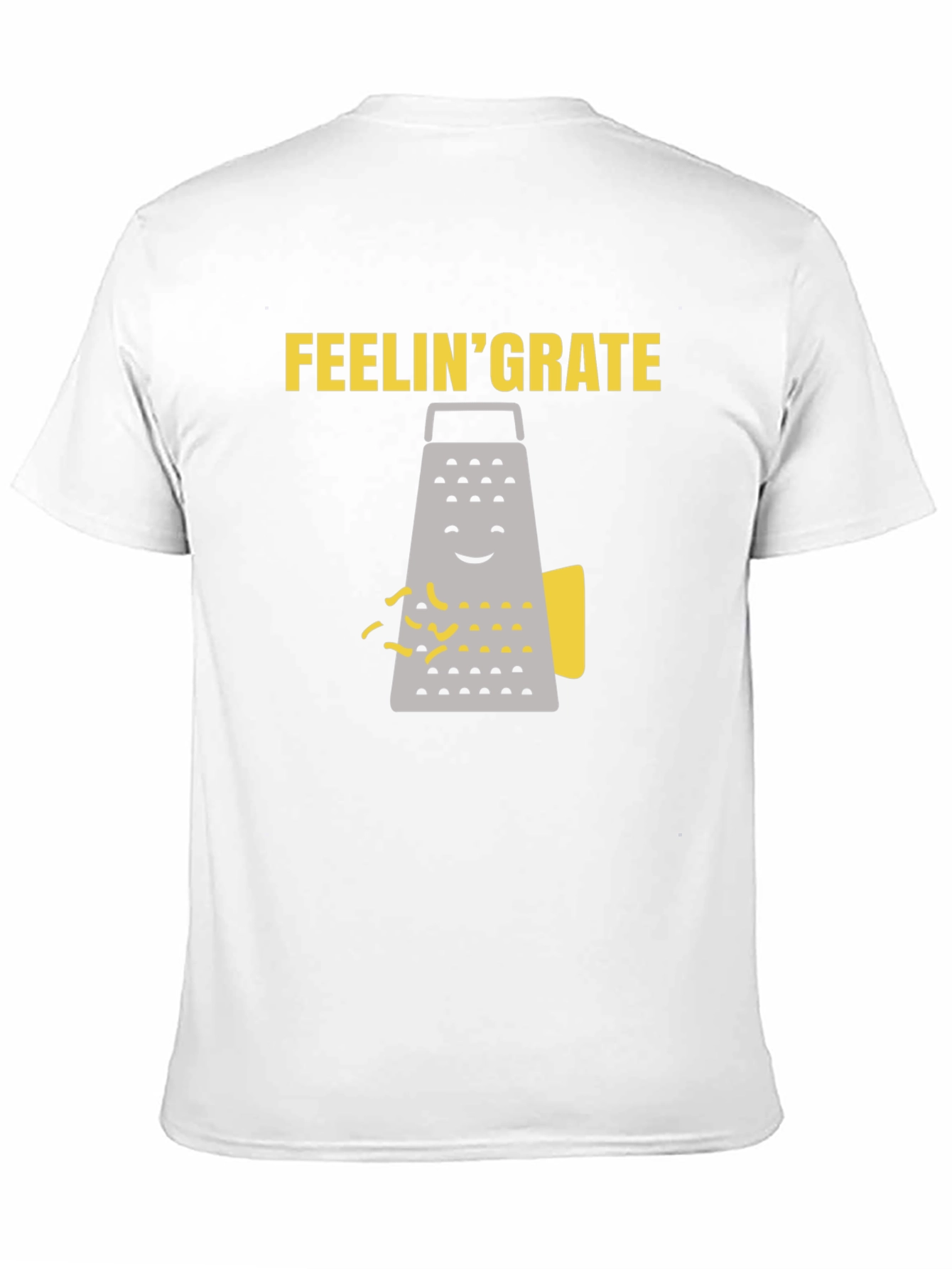 Black Feelin' Grate T-Shirt - Funny Cheese Grater Tee view 11