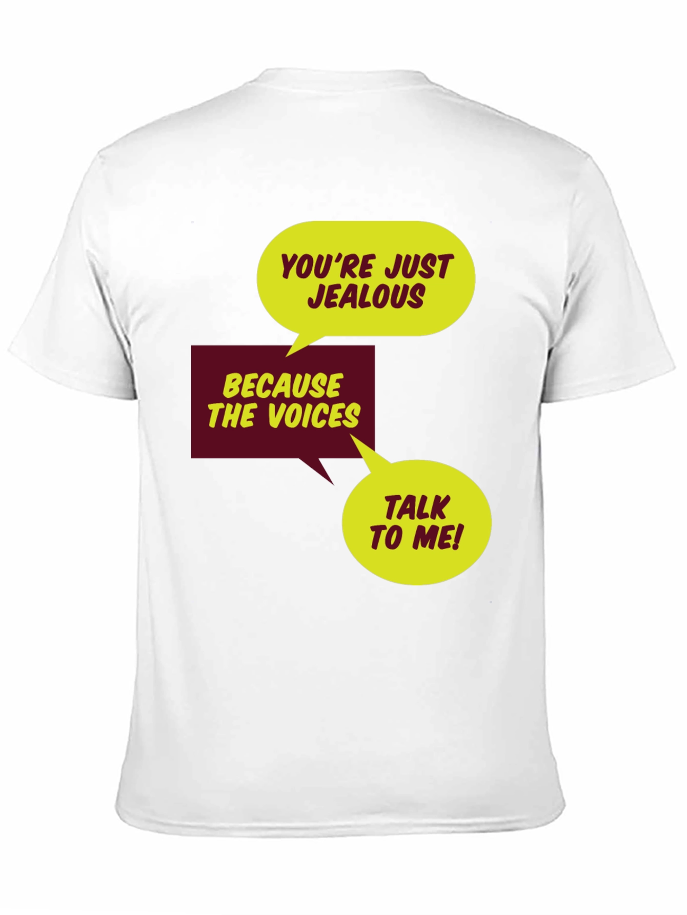 Black Jealous Voices Graphic Tee - Black view 11