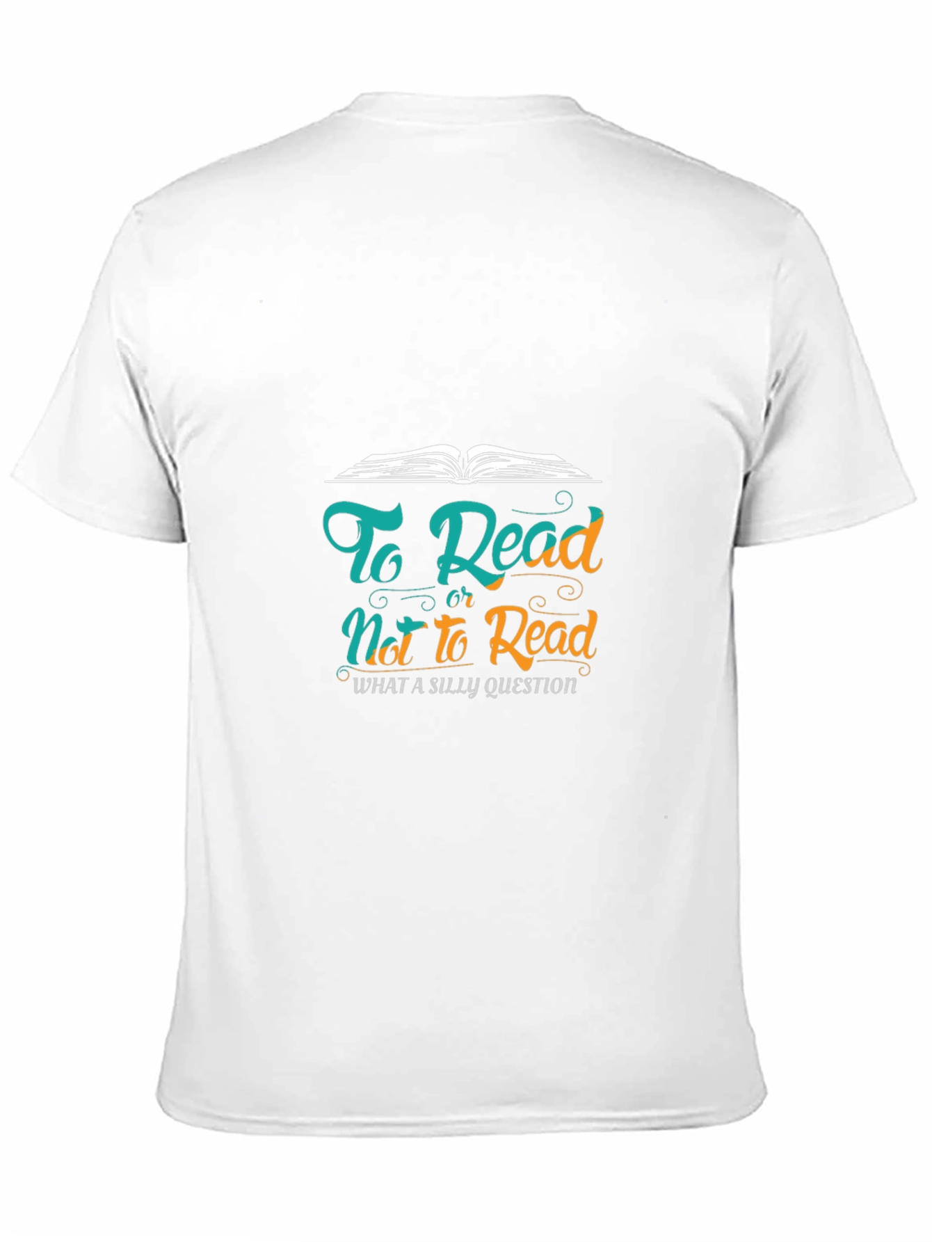 Black To Read or Not to Read Black Cotton T-Shirt view 11