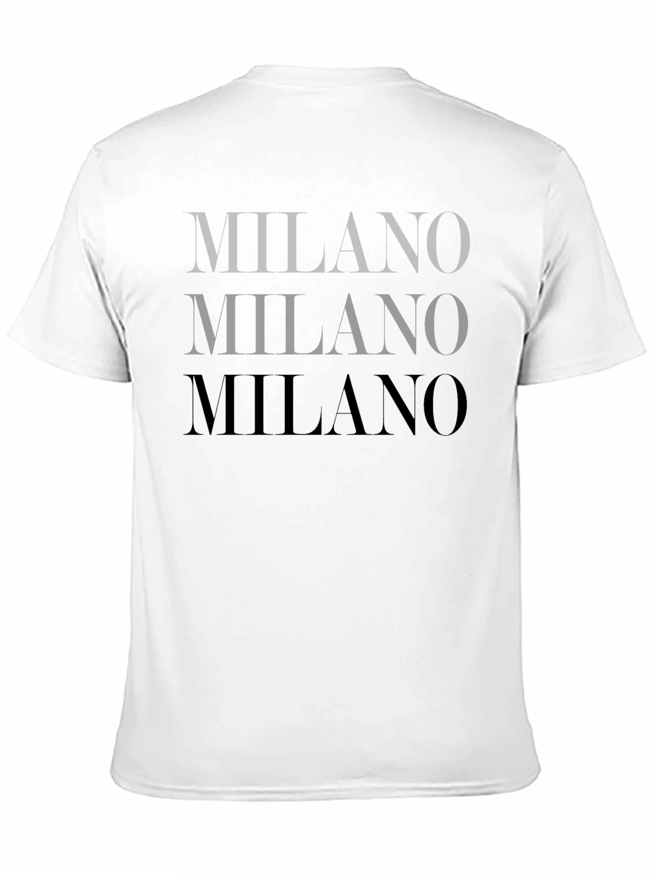 Black Men's Black Milano Graphic Tee view 11