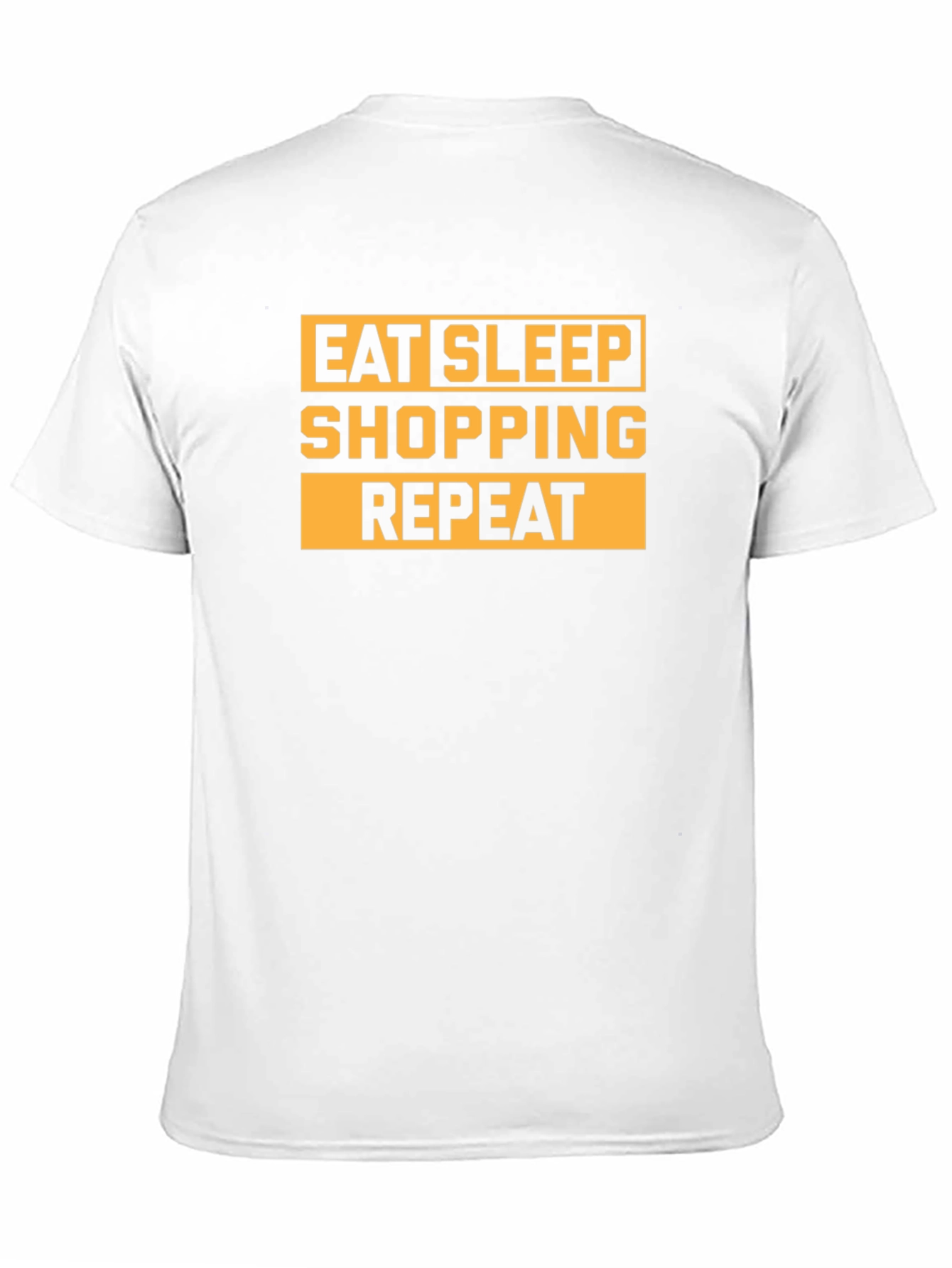 Eat Sleep Shopping Repeat Graphic Tee - 11