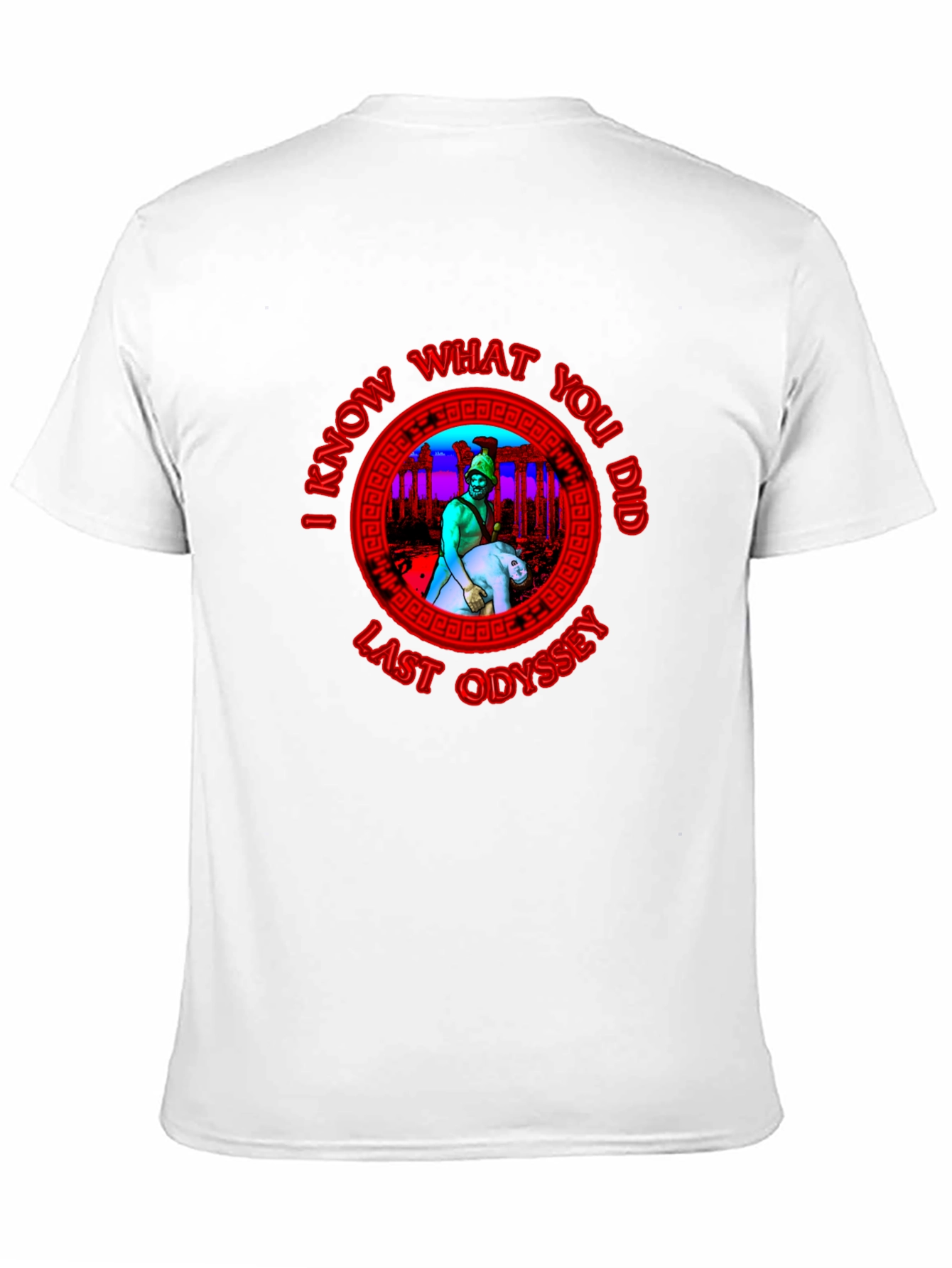 Black I Know What You Did Last Odyssey T-Shirt view 11