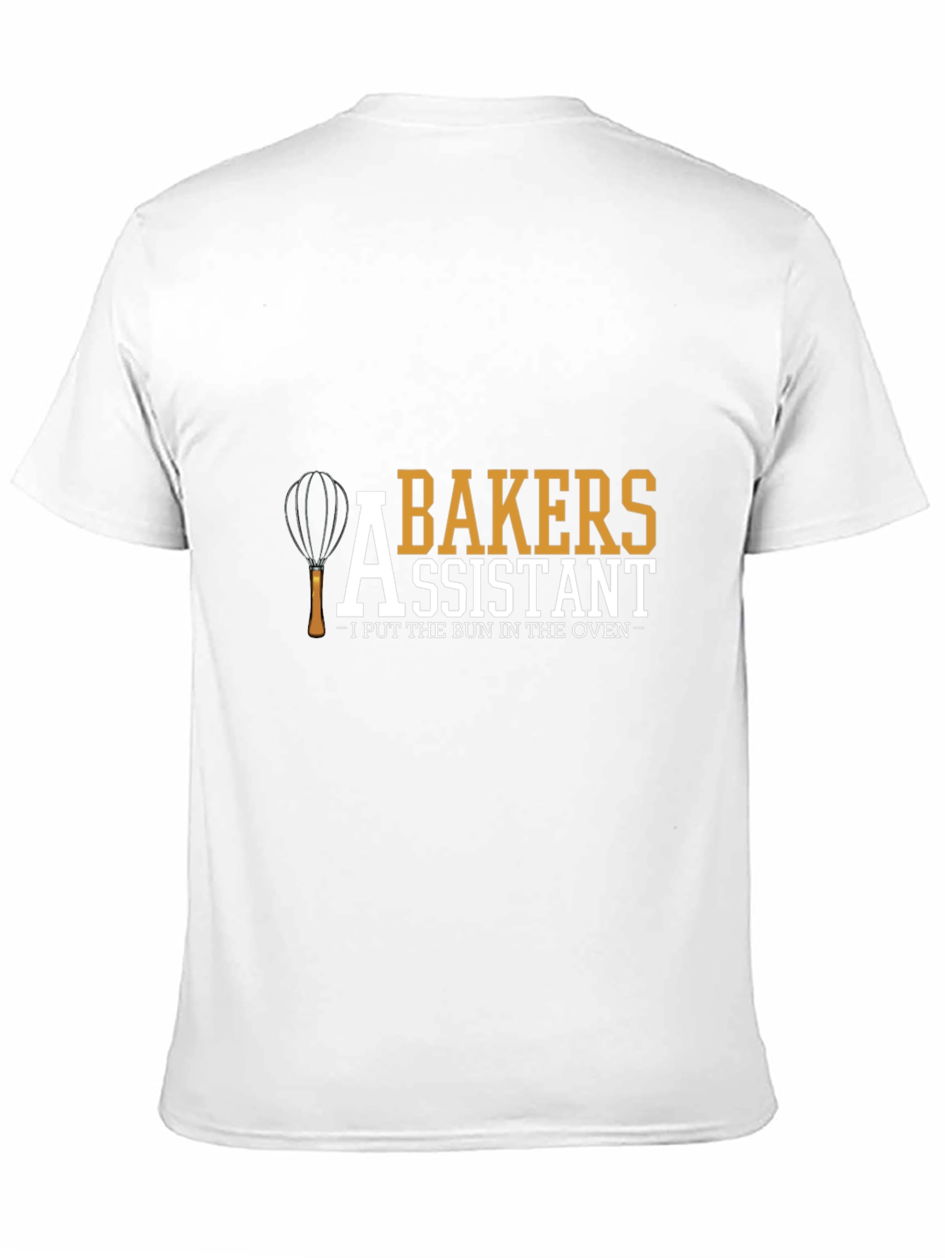 Black Baker's Assistant Novelty T-Shirt view 11