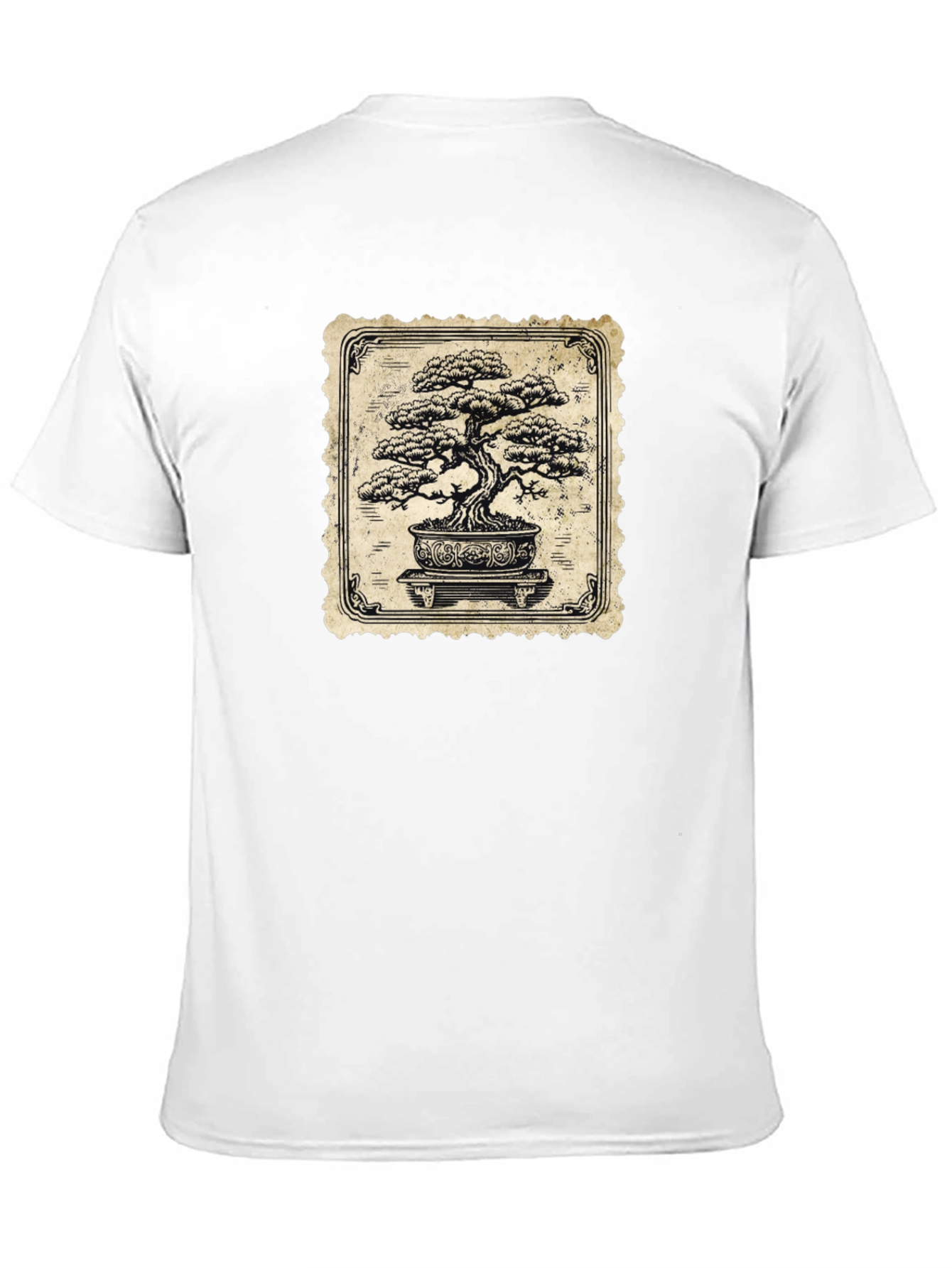 Black Bonsai Tree Graphic Tee - Stylish & Unique view 11