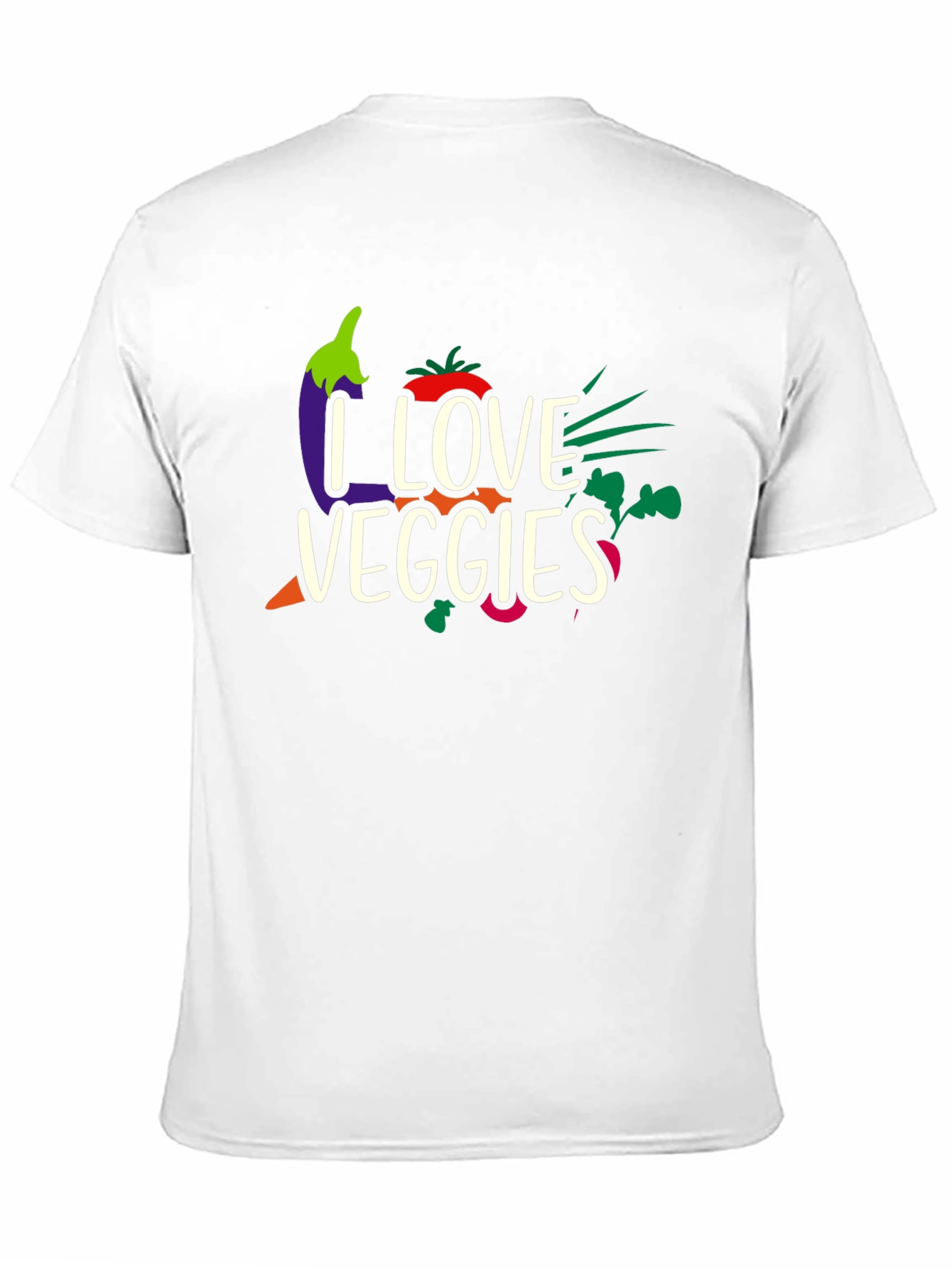 I Love Veggies Graphic Tee - 11