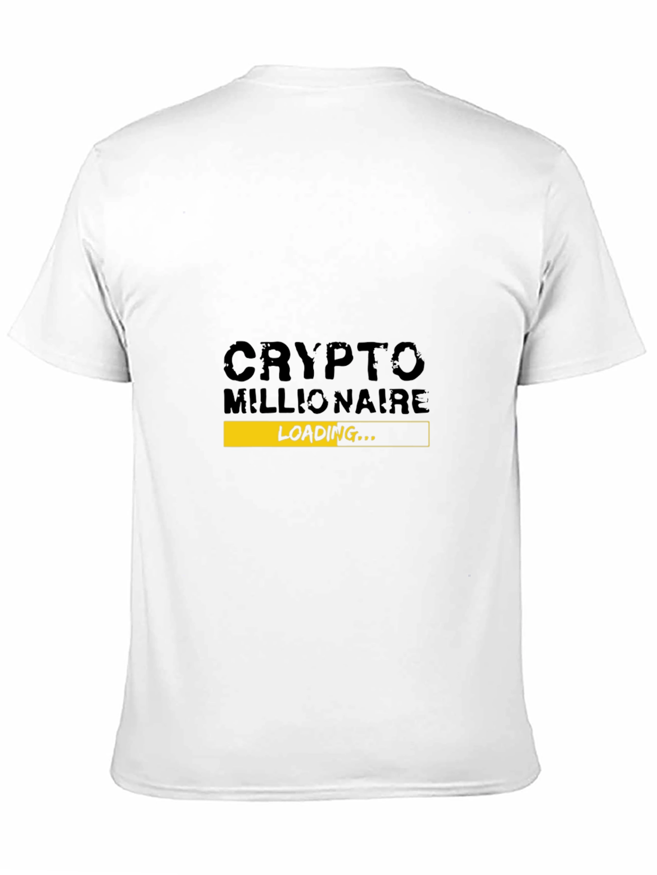Black Crypto Millionaire Loading T-Shirt - Black view 11