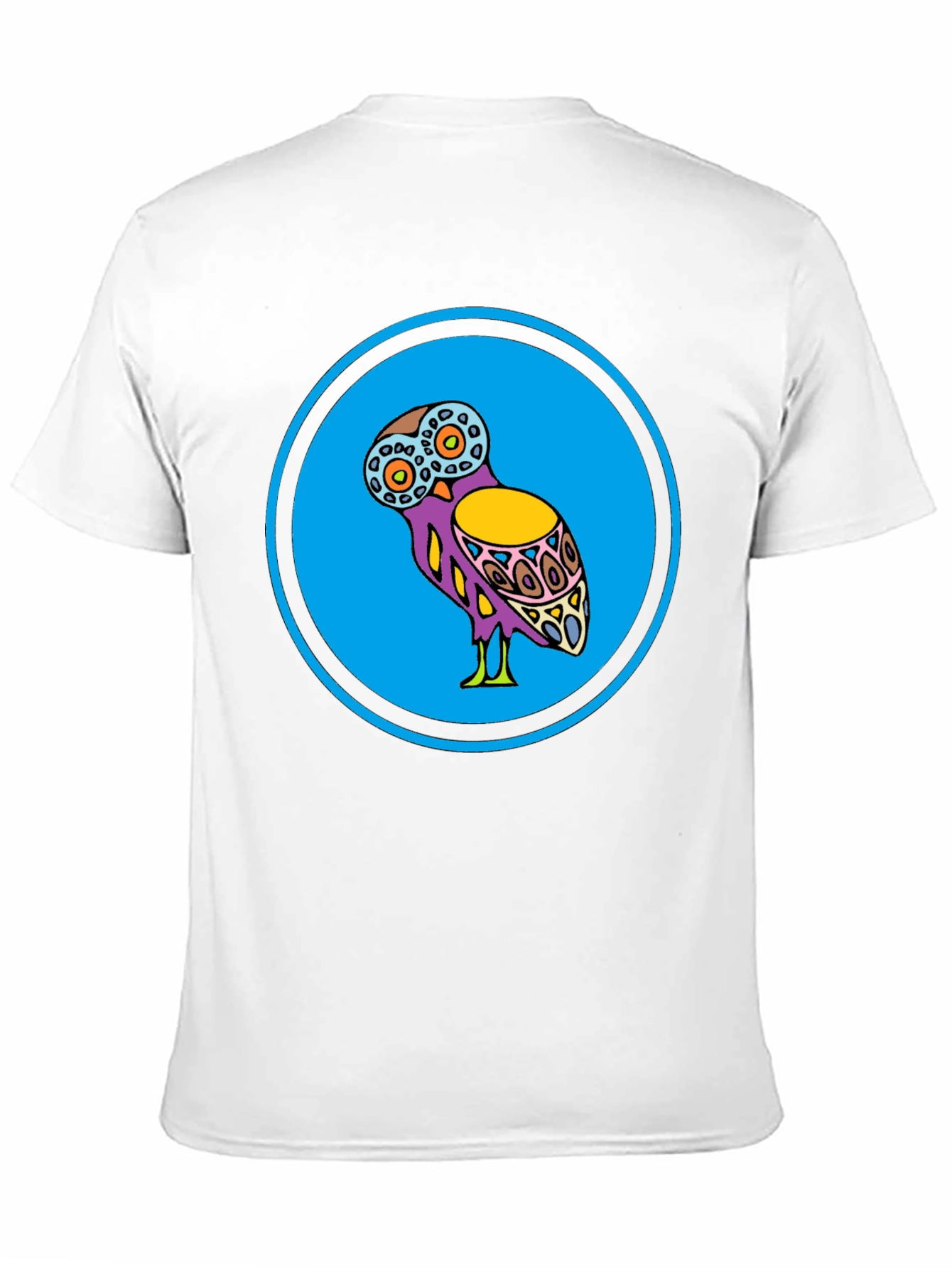 Black Owl Graphic Print Tee - Stylish & Unique Design view 11