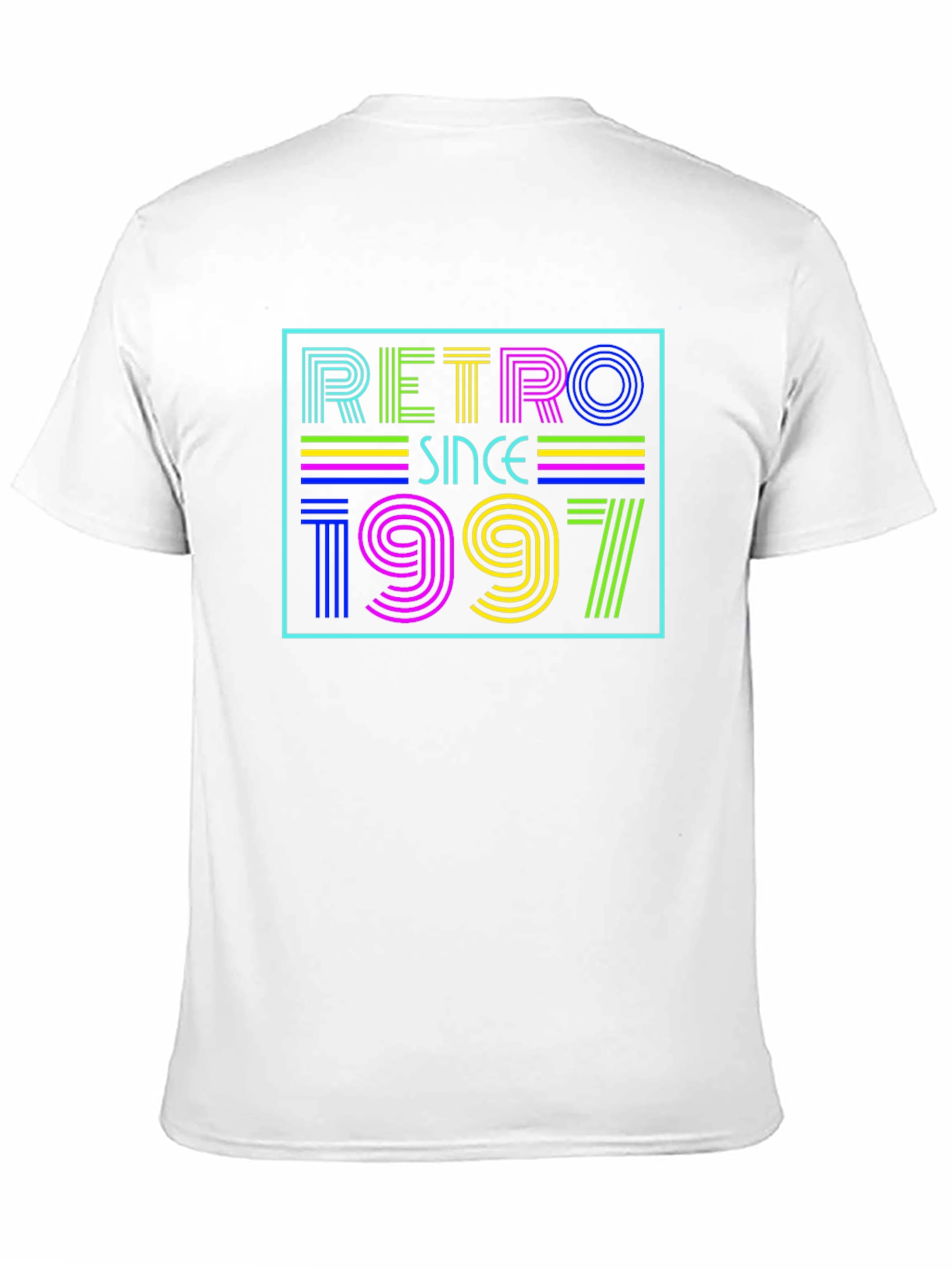 Black Retro Since 1997 Graphic Tee view 11