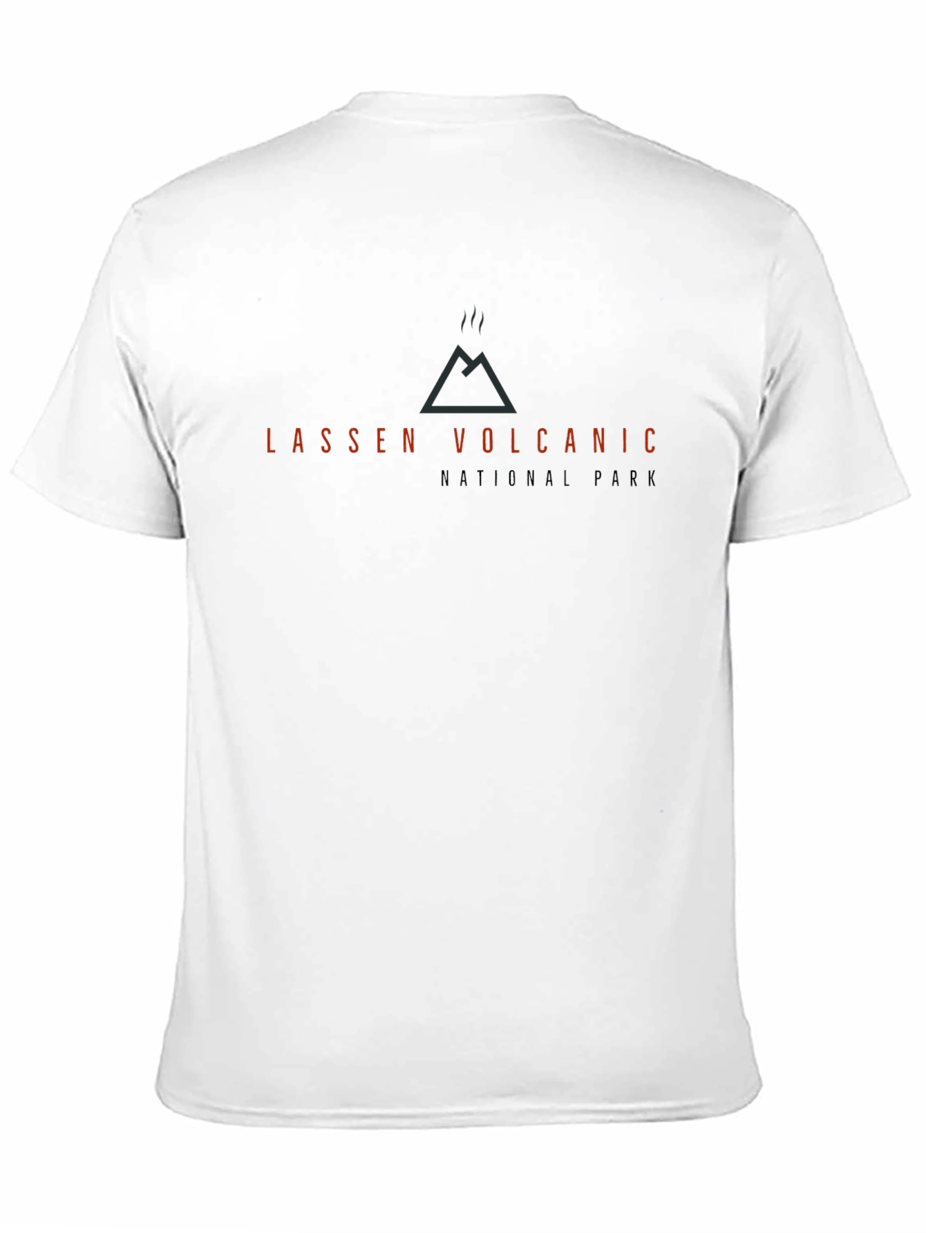 Black Lassen Volcanic National Park Graphic Tee view 11