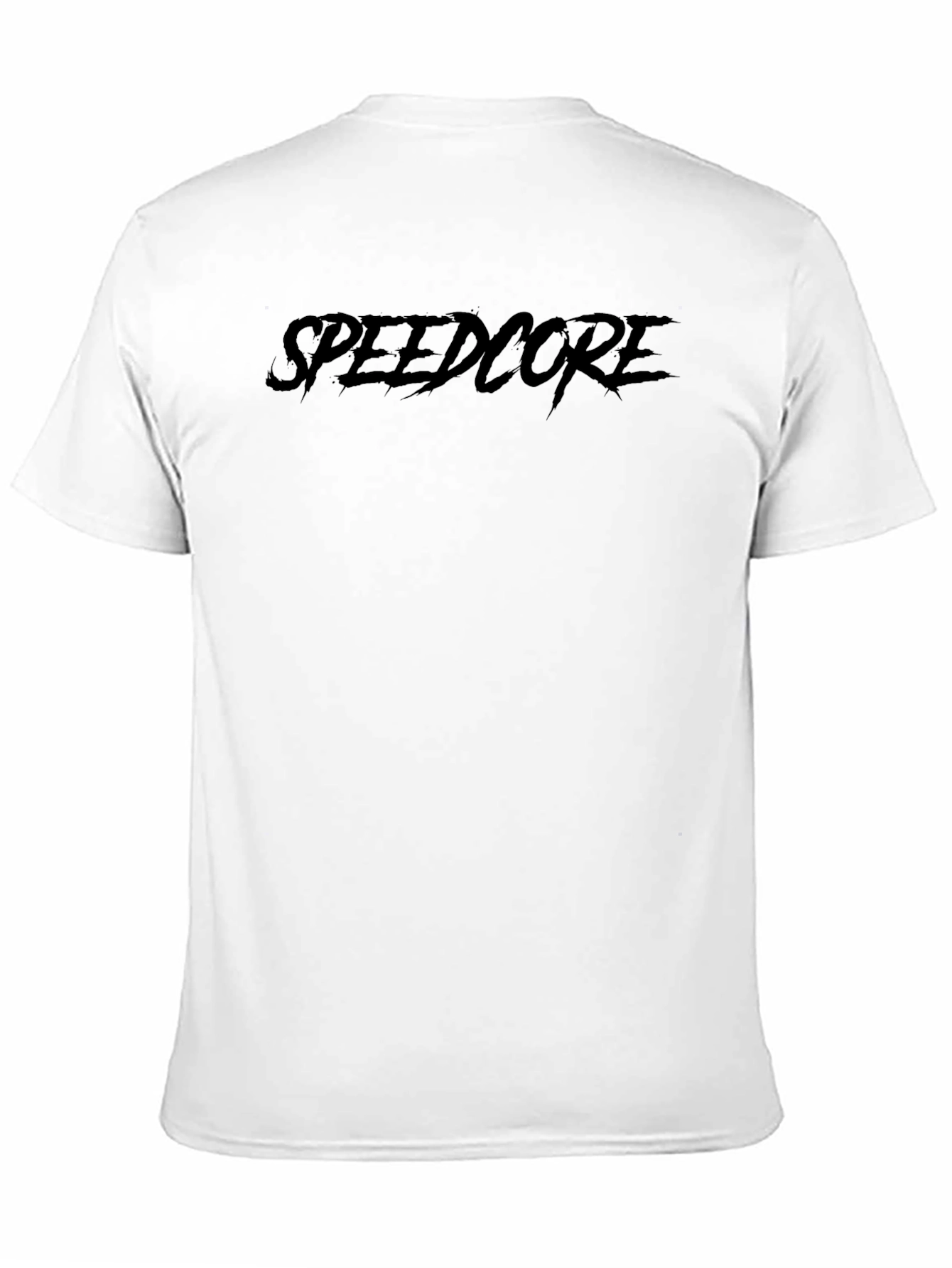 Speedcore Black Graphic Tee - Edgy Style - 11