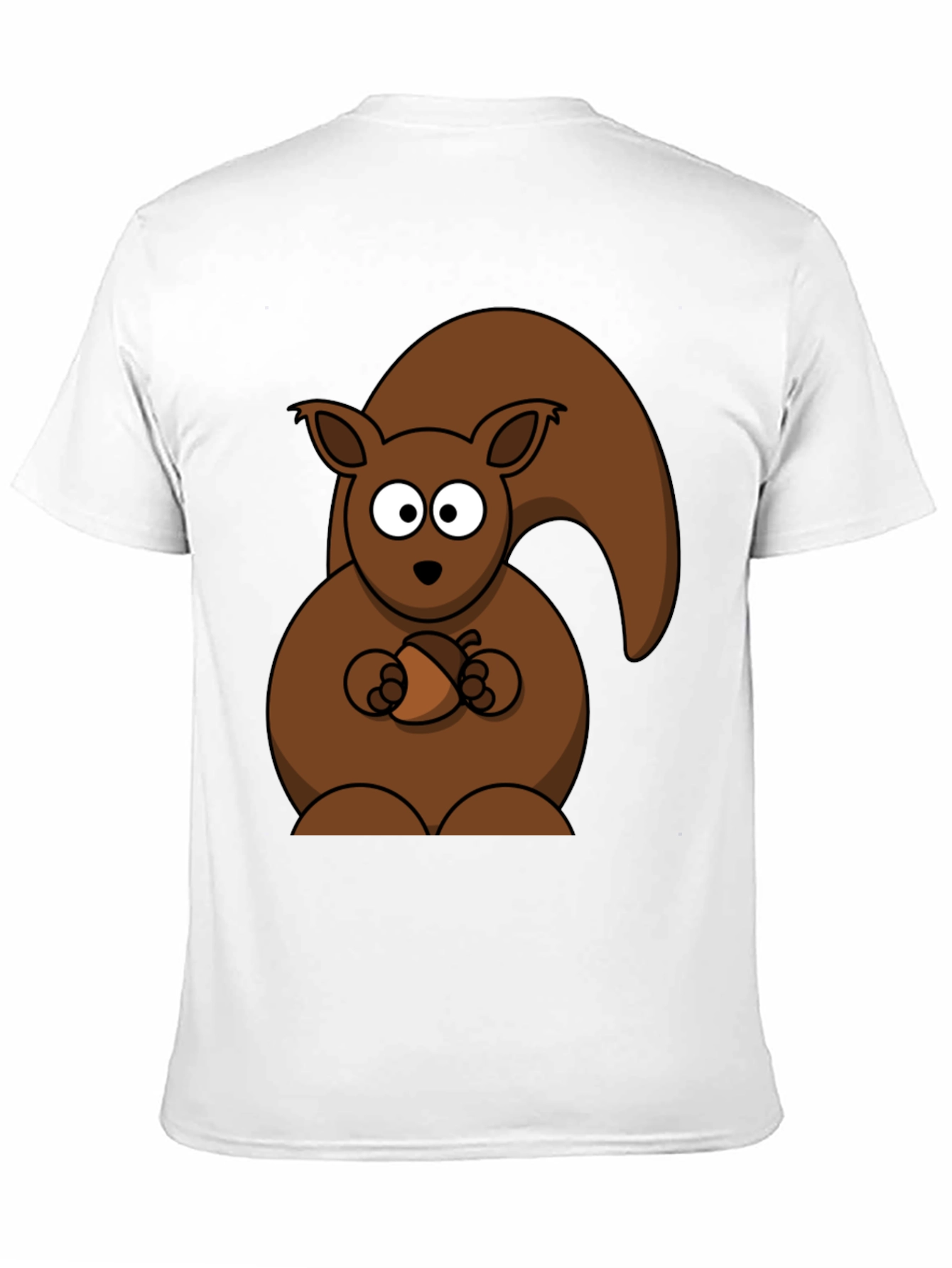Black Funny Squirrel Nut T-Shirt view 11