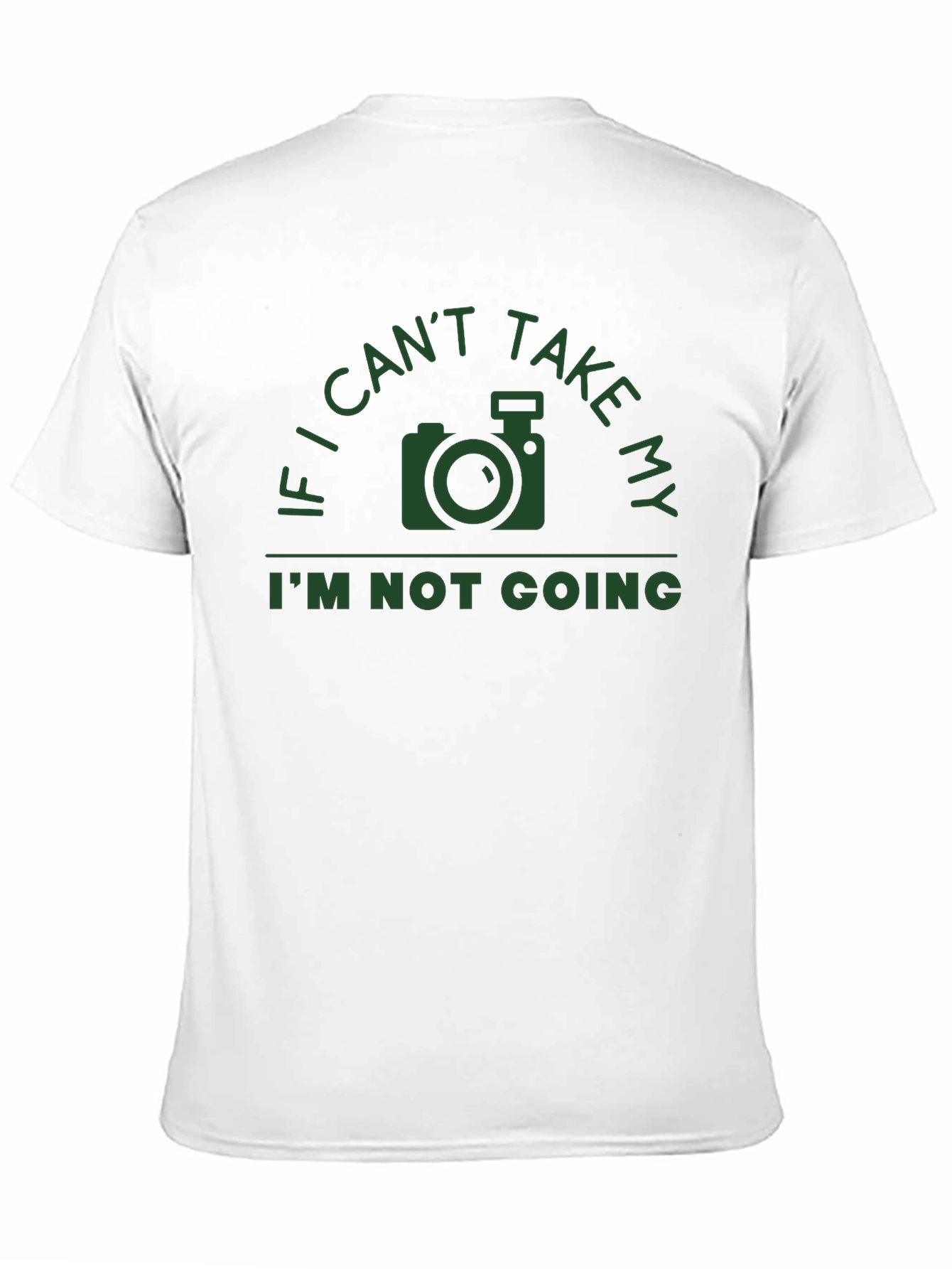 Black Photographer T-Shirt - If I Can't Take My Camera... view 11