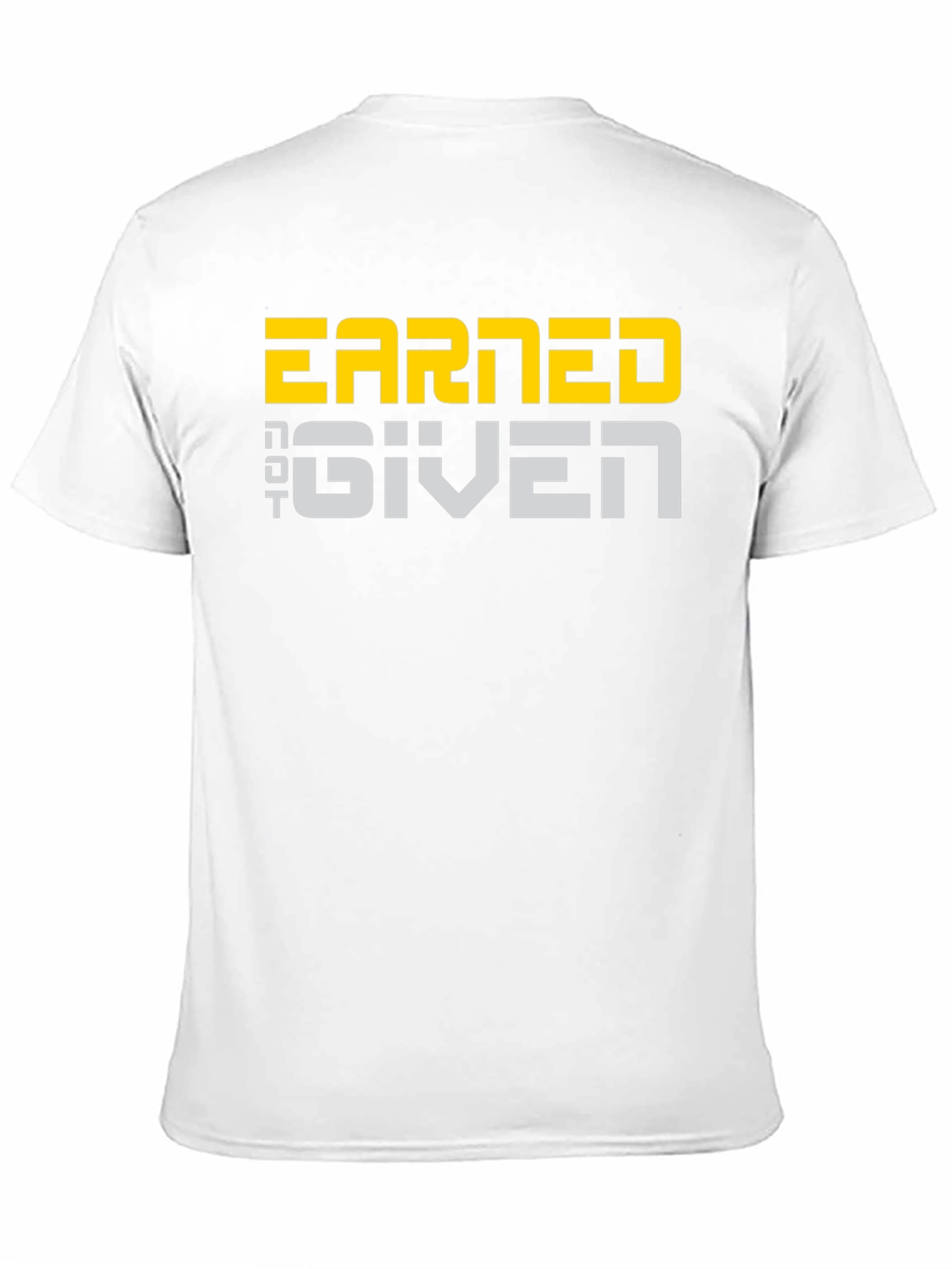 Black Earned Not Given Graphic T-Shirt view 11