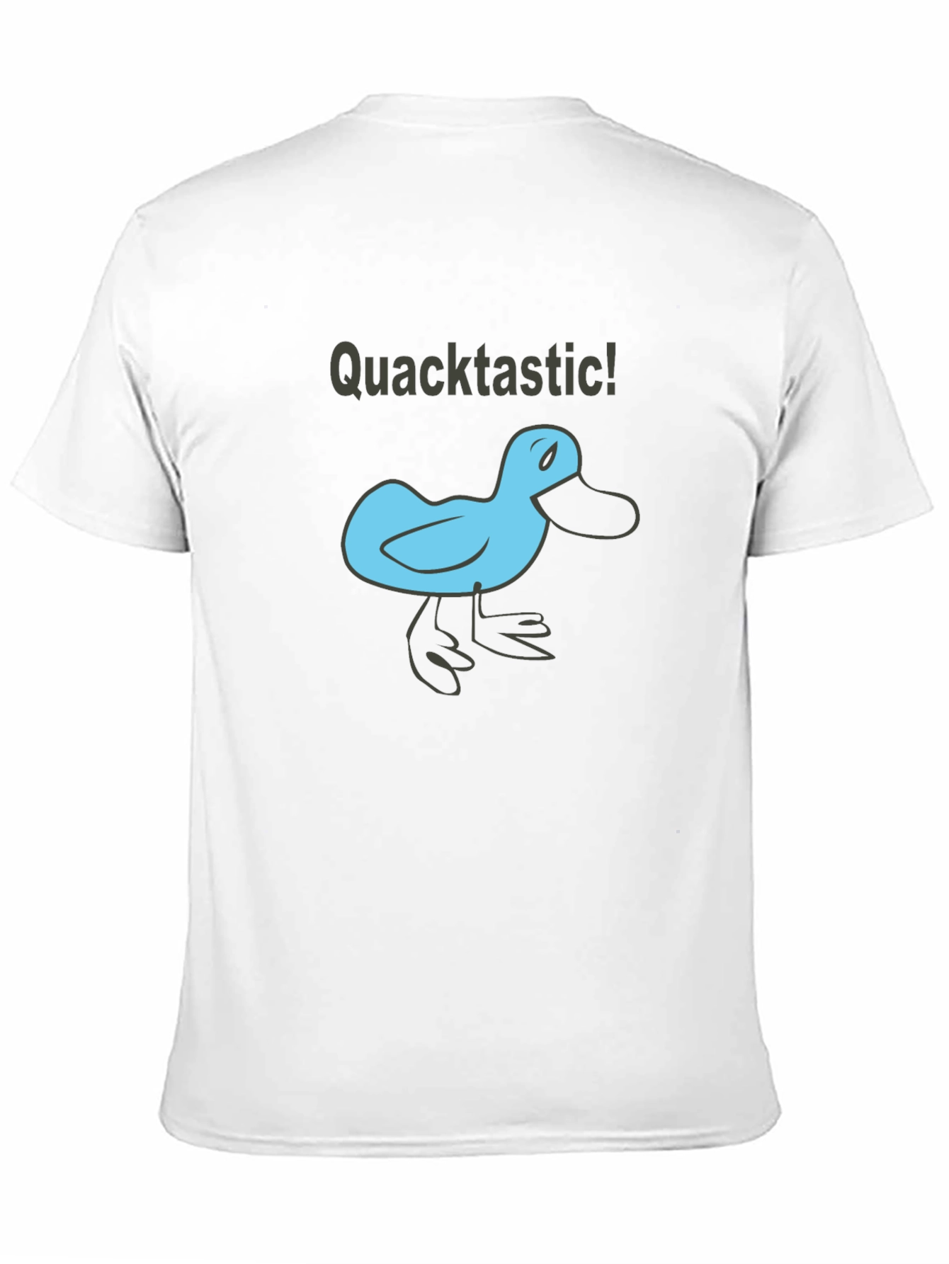 Black Quacktastic Duck Graphic Black T-Shirt view 11