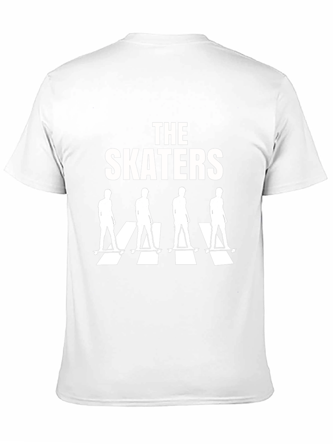 Black The Skaters T-Shirt - Abbey Road Inspired Black Tee view 11