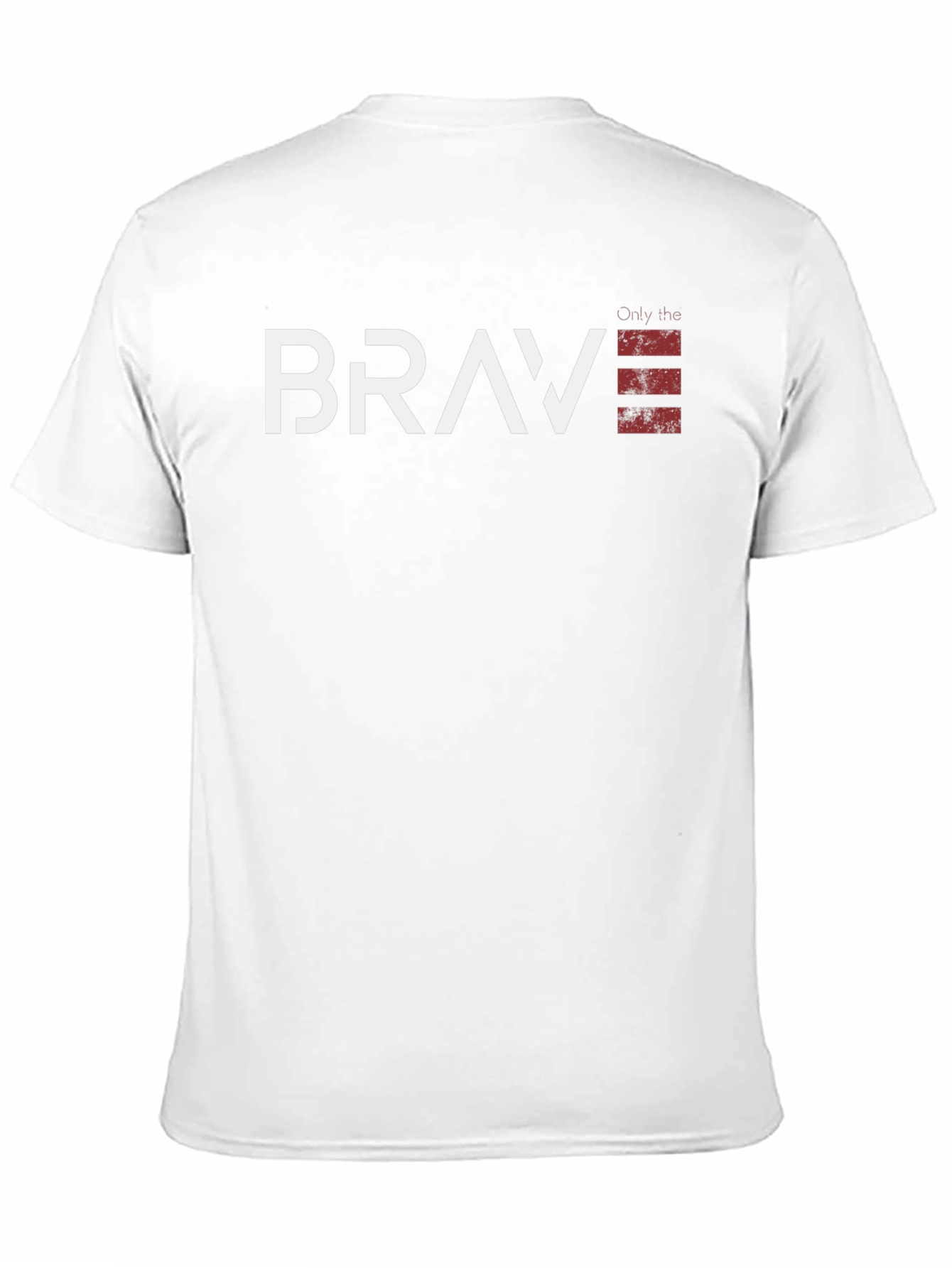 Black Brave Graphic Tee - Black Cotton Blend view 11
