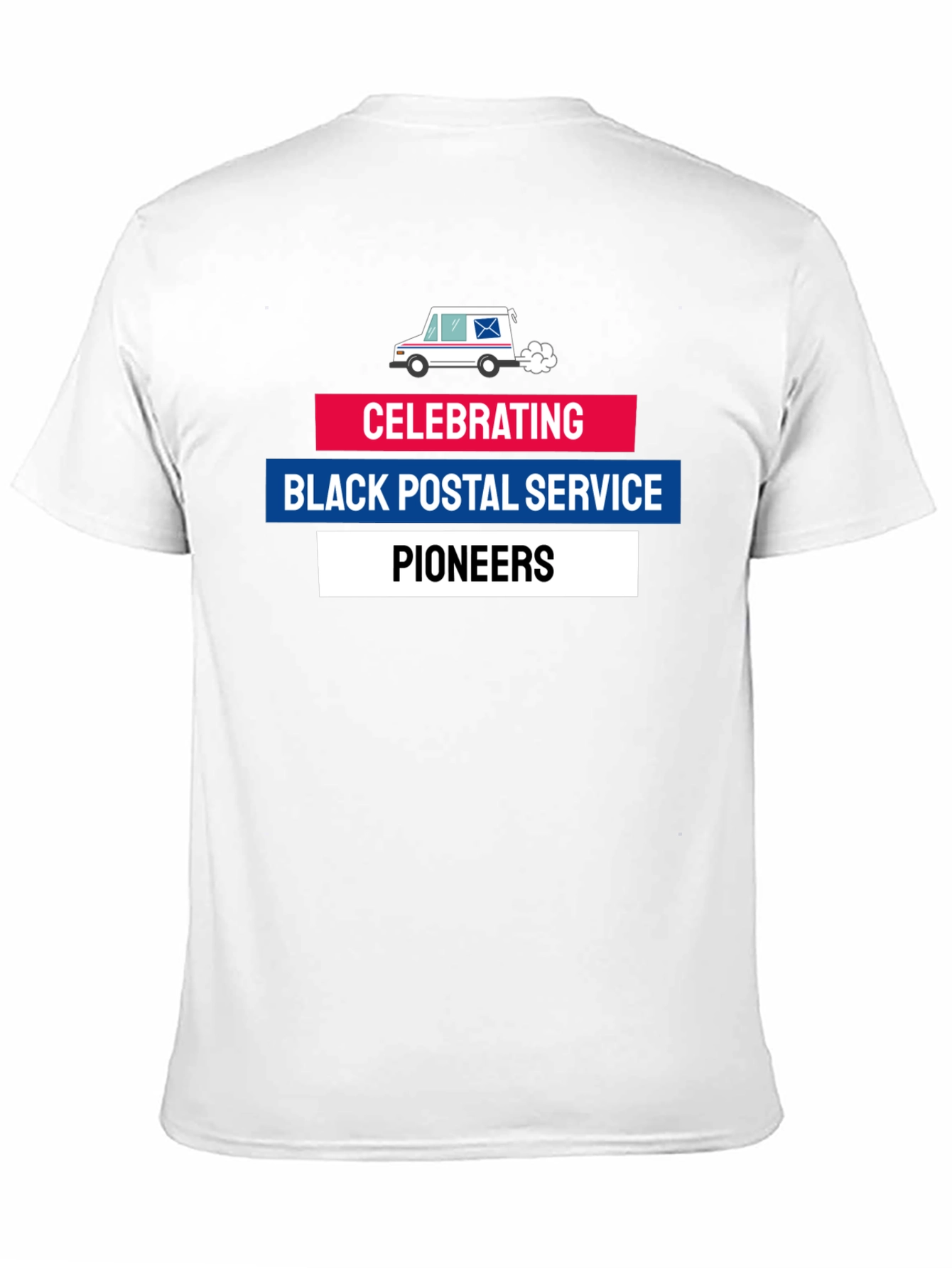 Black Postal Service Pioneers T-Shirt - 11