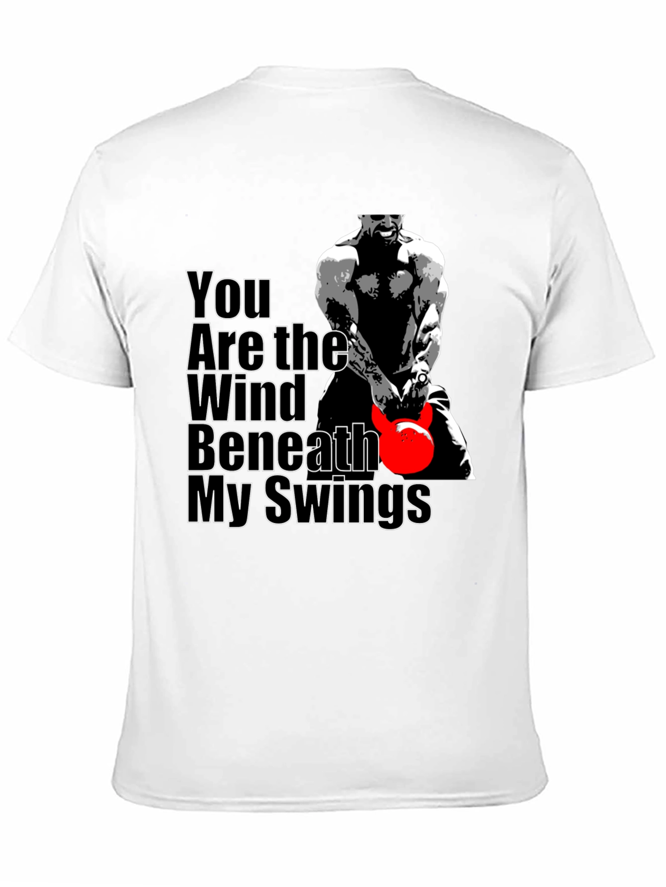 Black You Are the Wind Beneath My Swings Graphic T-Shirt view 11