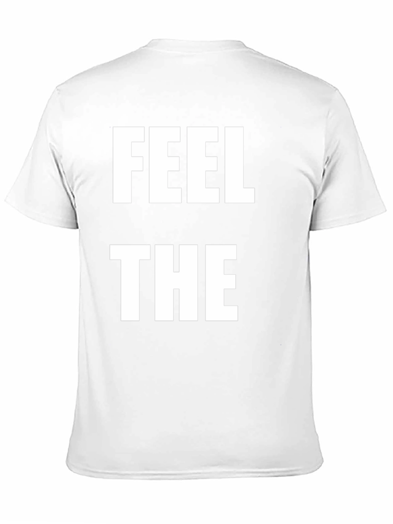 Black Feel The T-Shirt Black Cotton Tee view 11