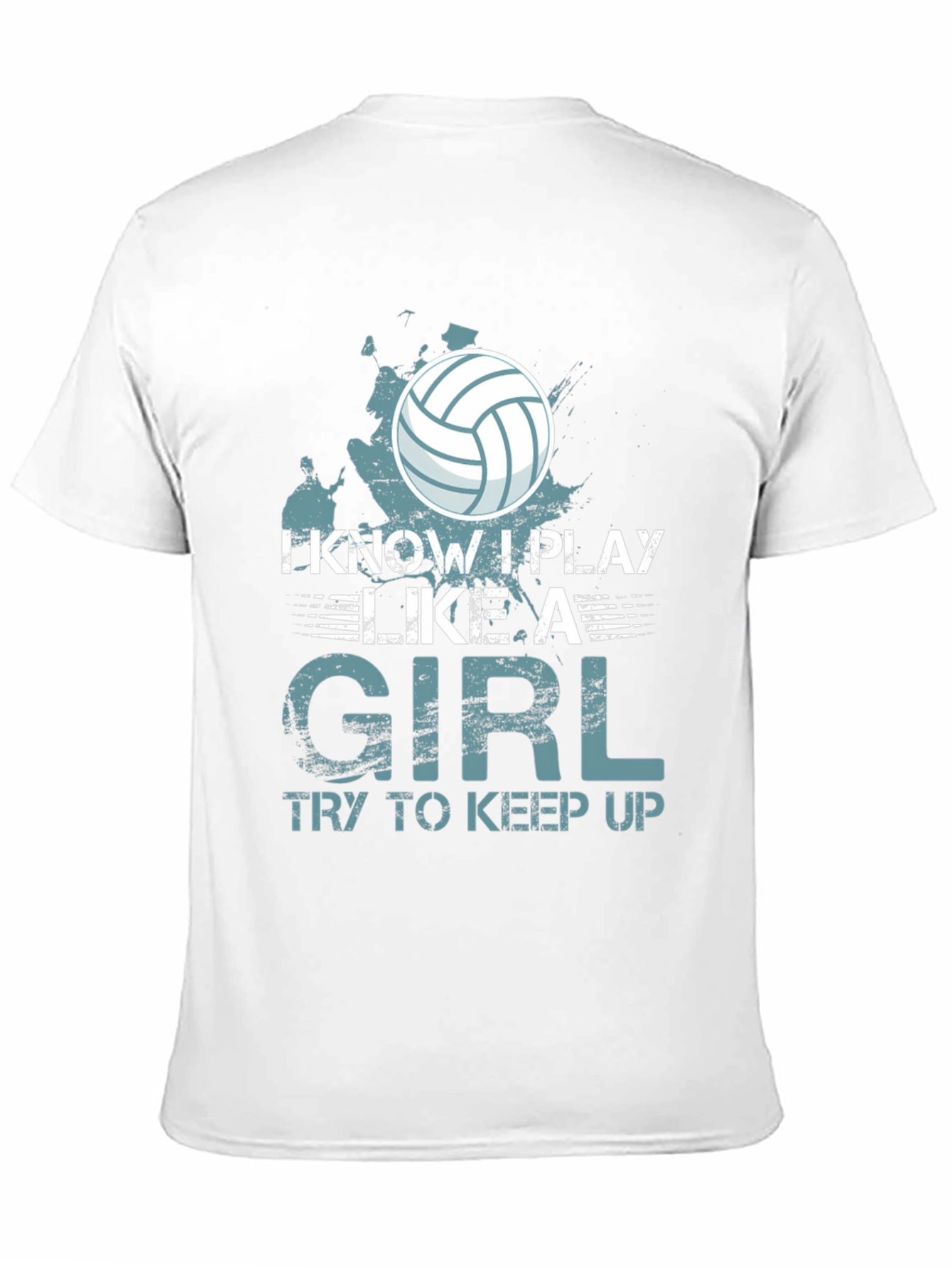 Black I Know I Play Like a Girl T-Shirt view 11